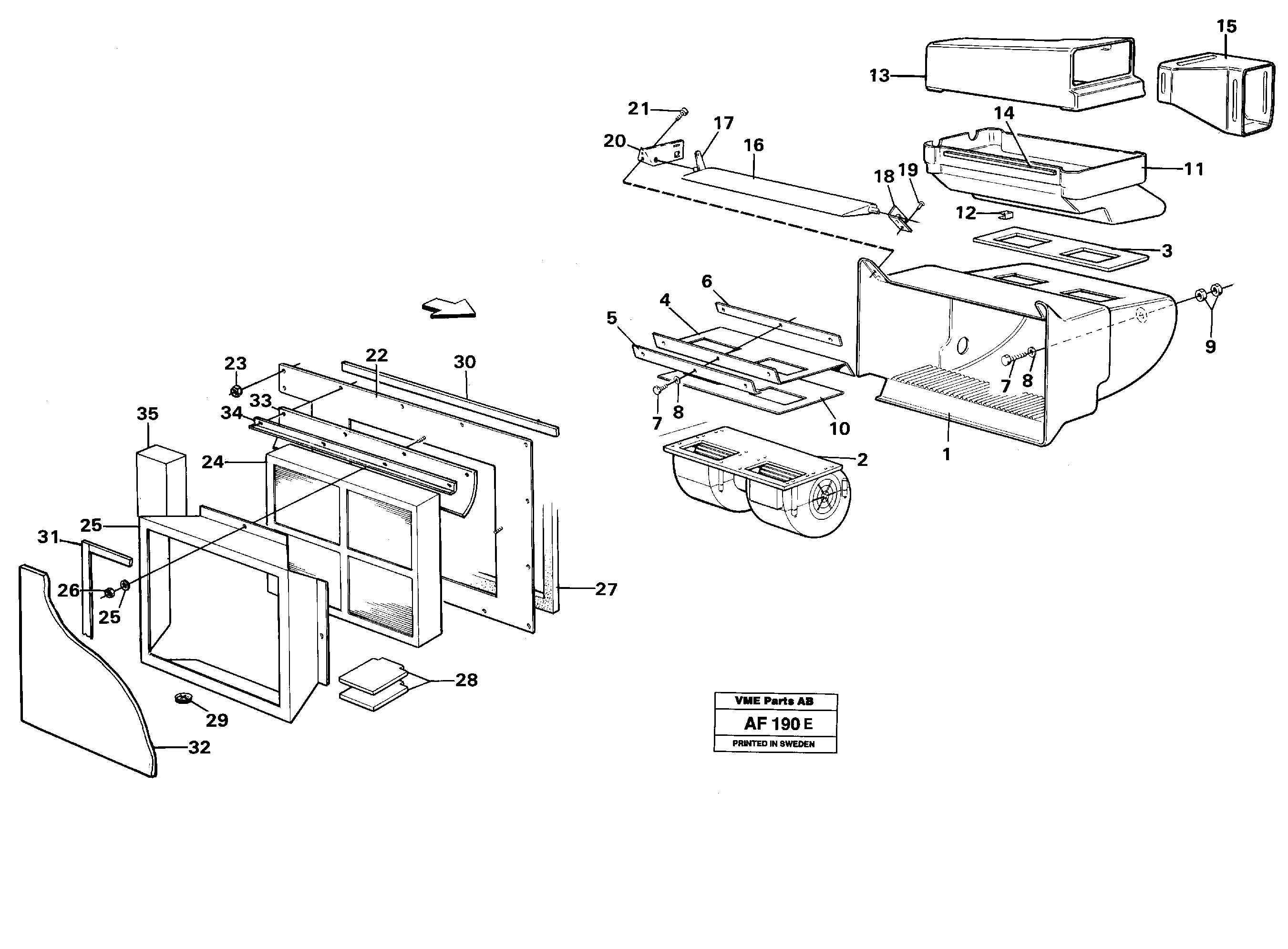 Engine heater RM/VOE13972583 VOLVO