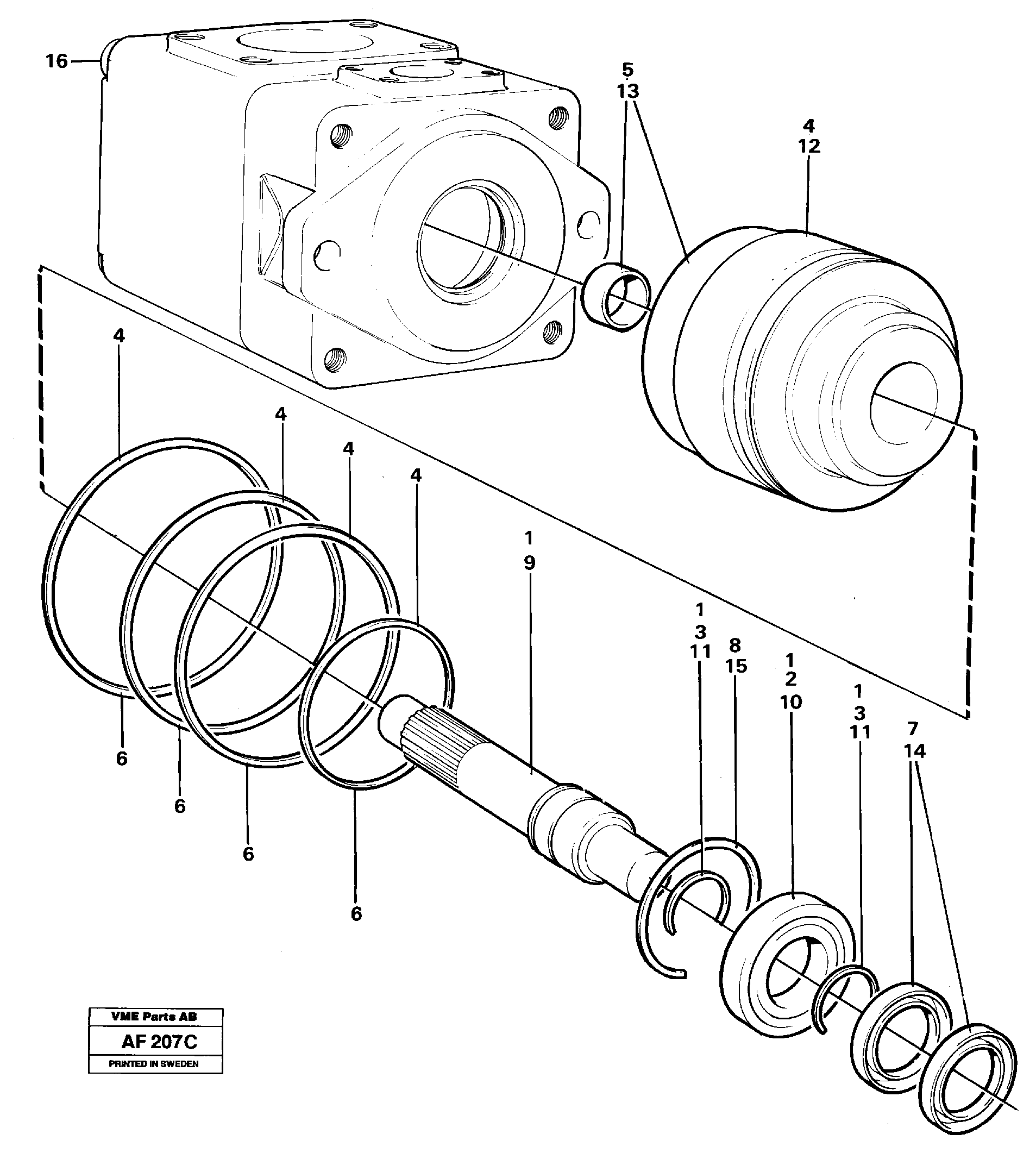 Outer Can VOE11024768 VOLVO