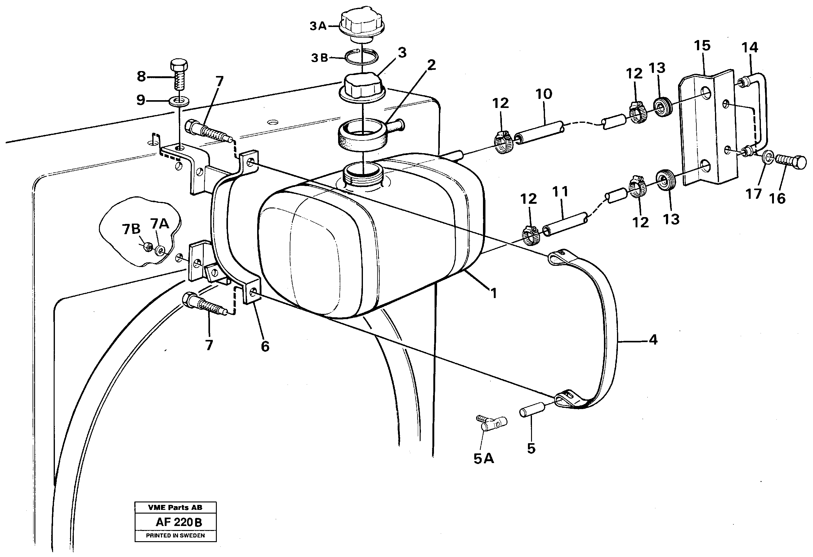 Смотровое стекло уровня VOE11025334 VOLVO