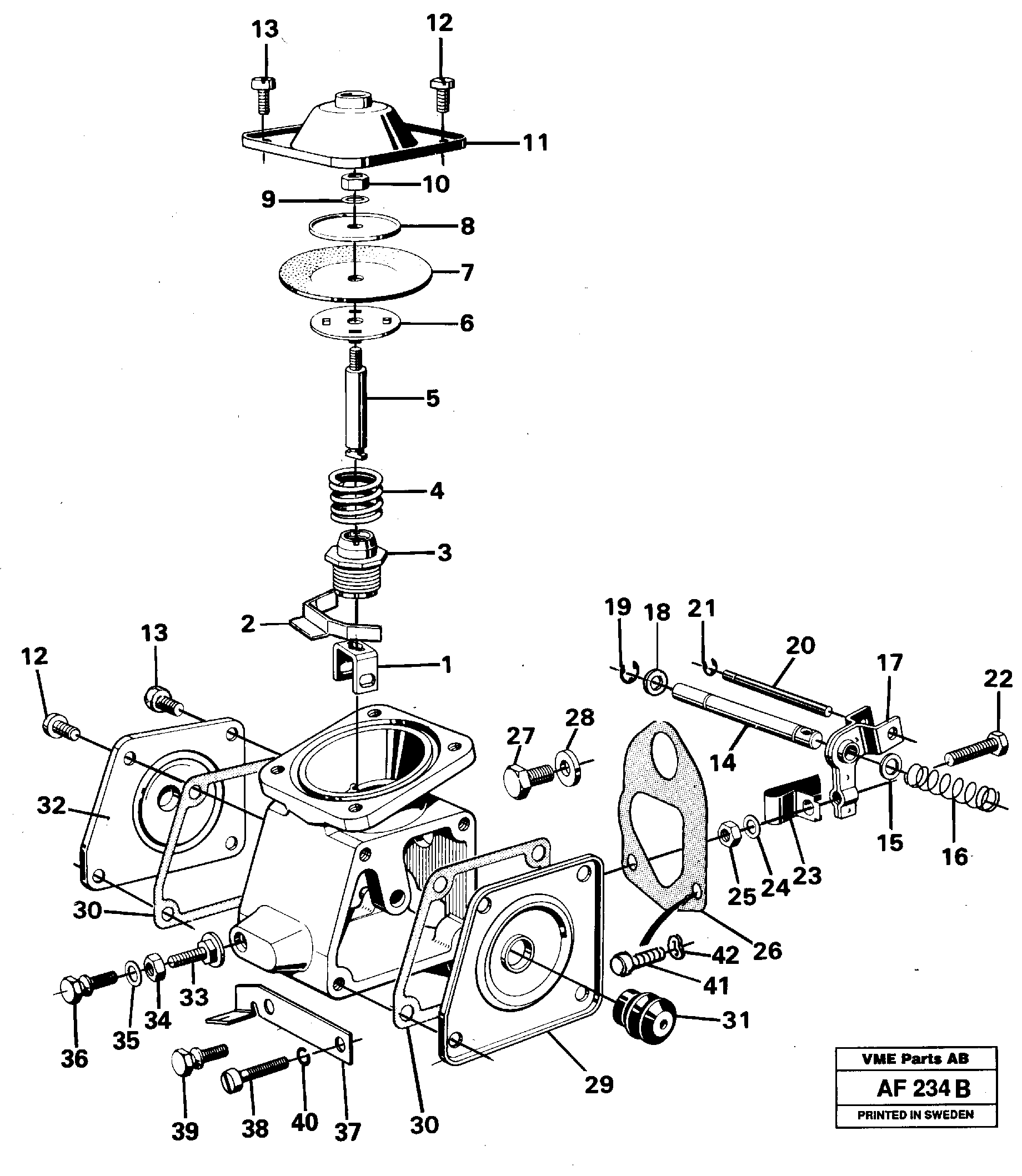 Base Cover VOE243889 VOLVO