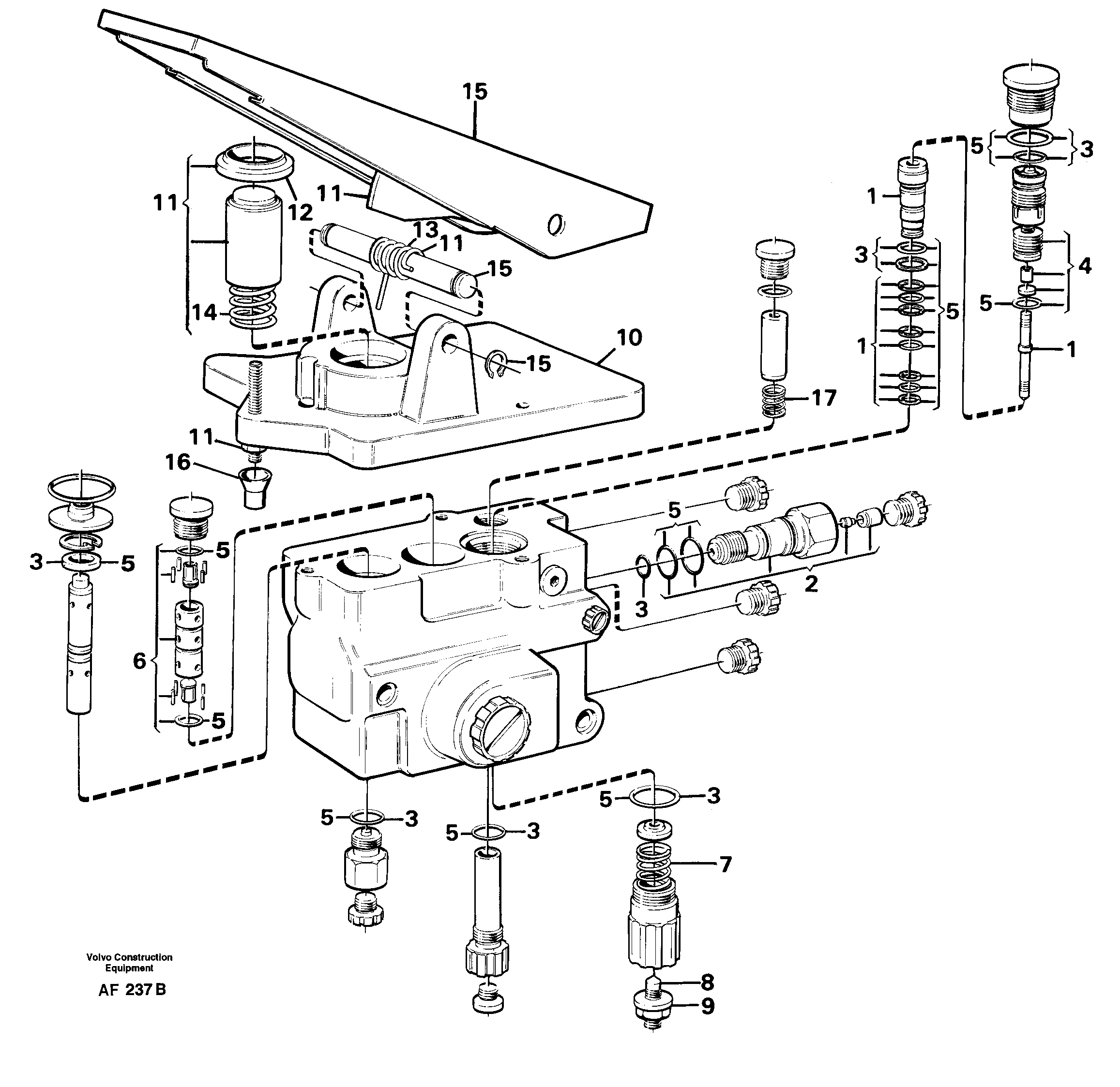 Run-off Plate VOE11994516 VOLVO
