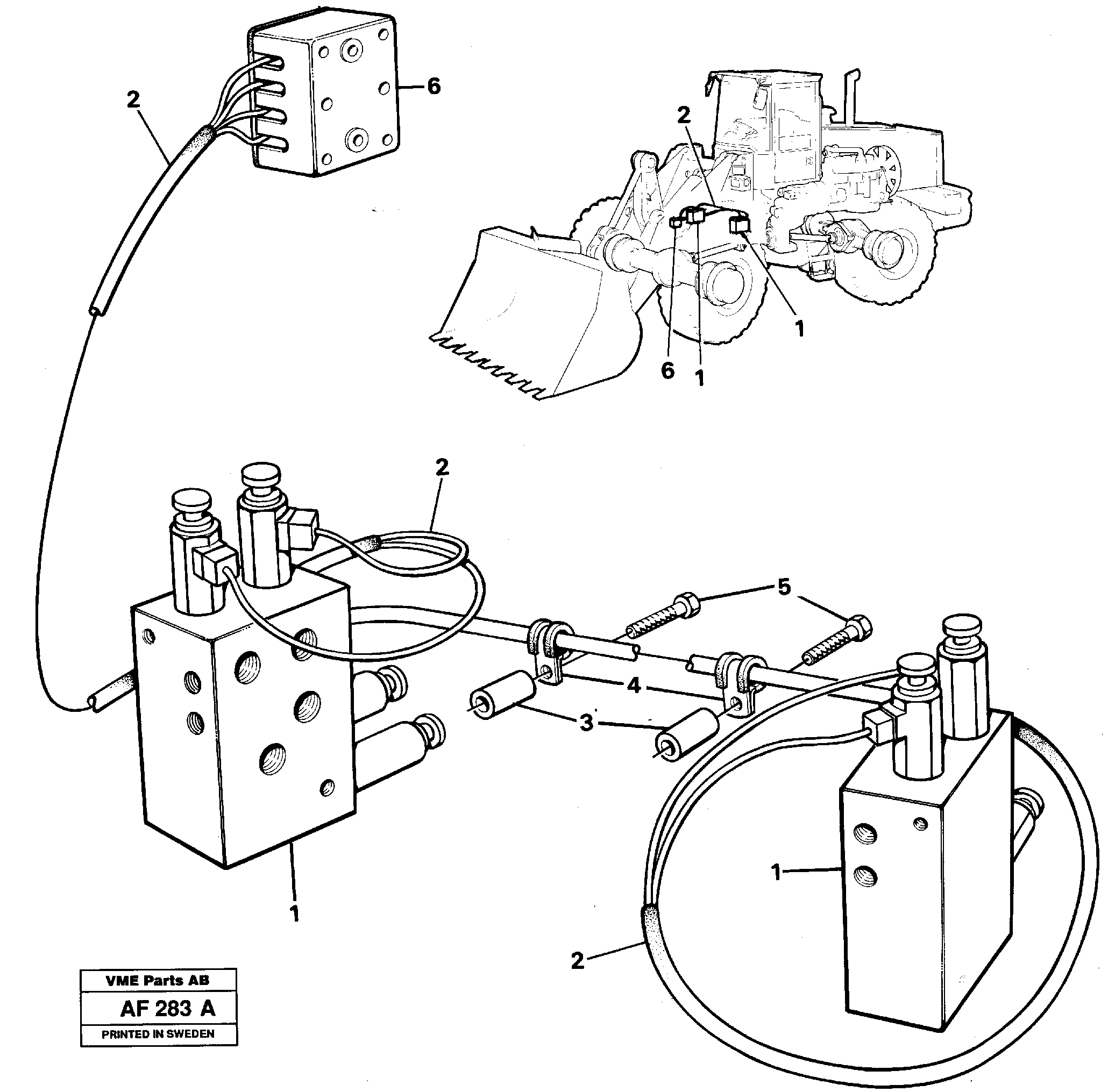 Wire Assembly VOE11025606 VOLVO