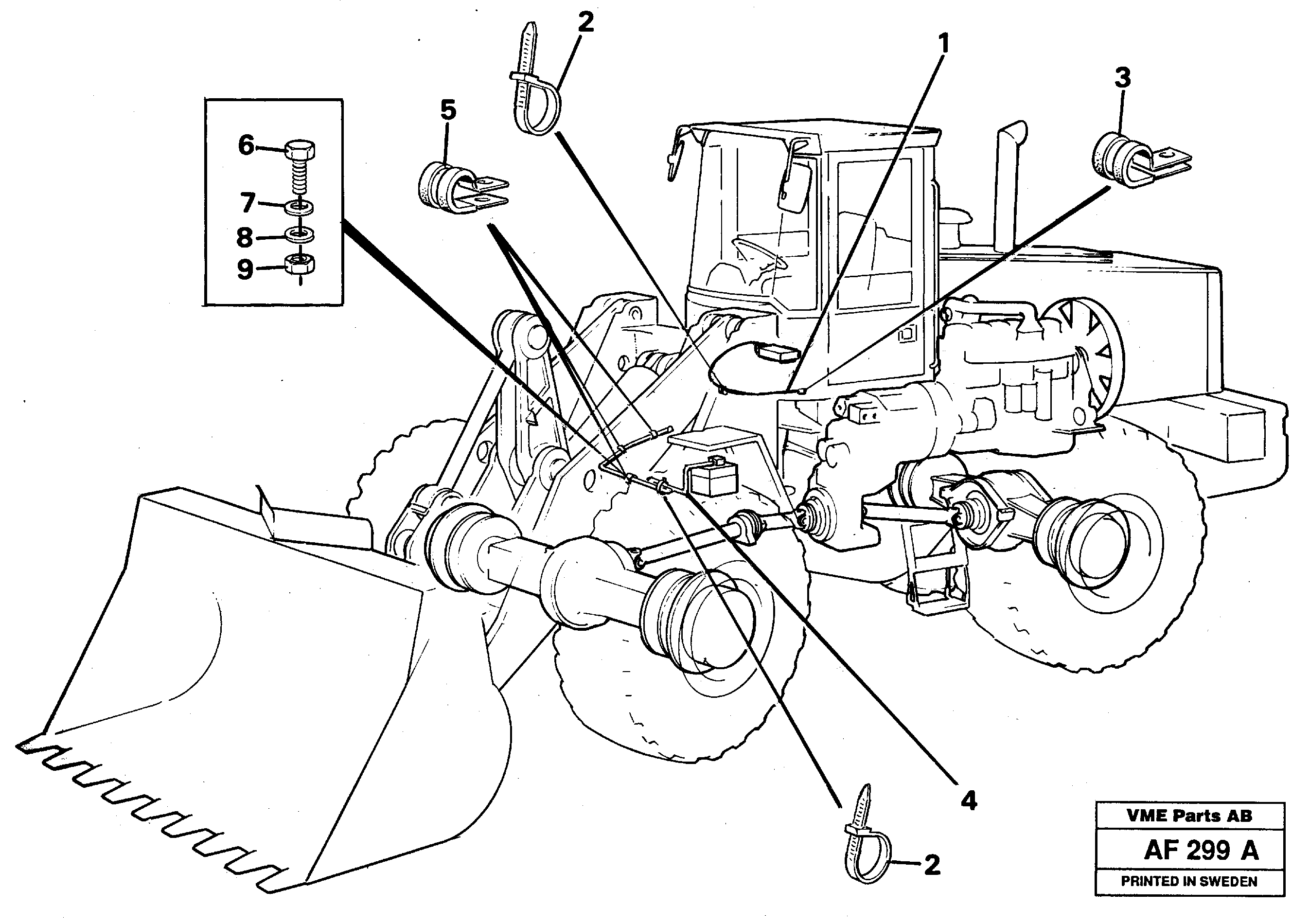 Radio Support VOE11025605 VOLVO