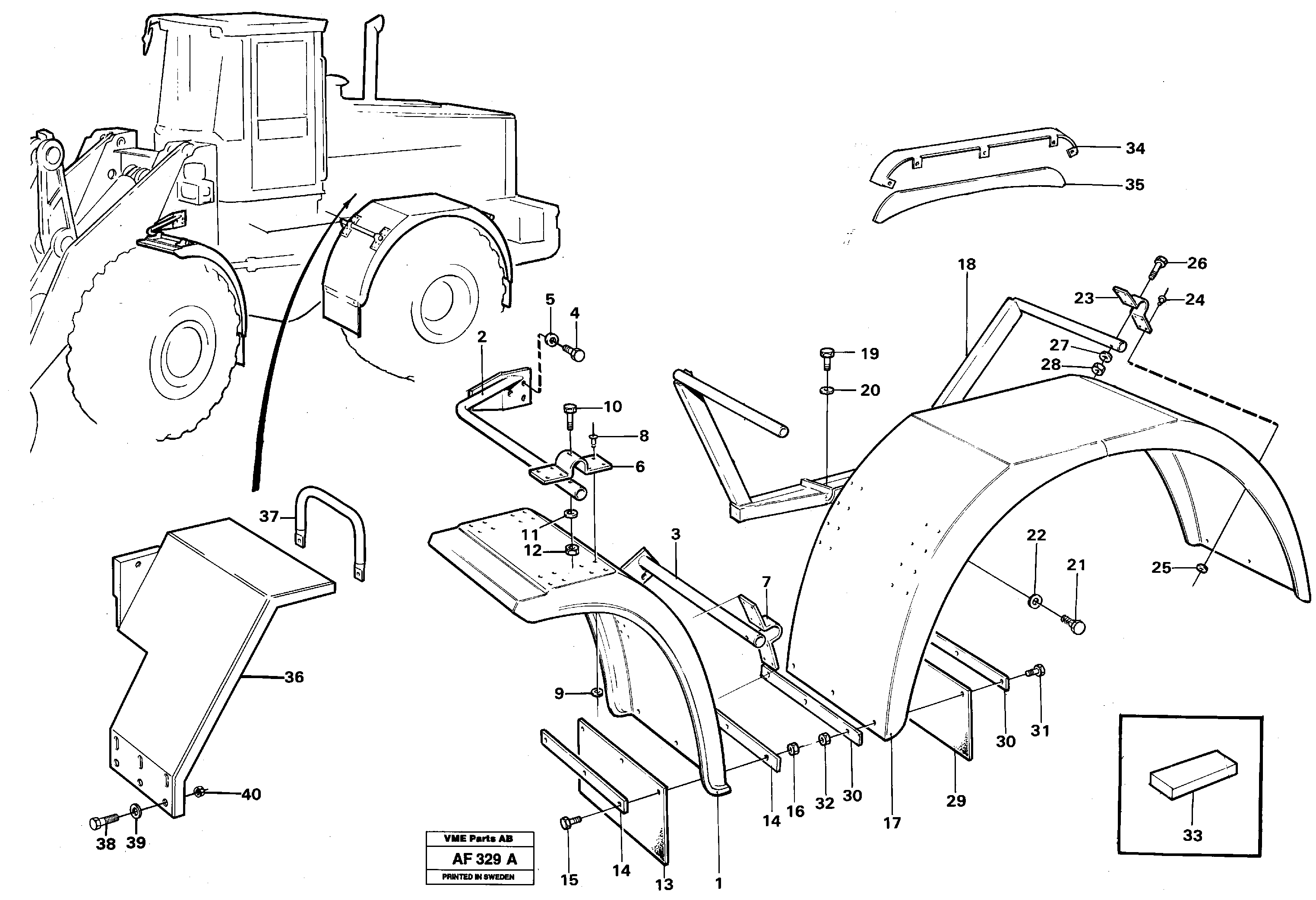 Pierce Nut VOE11025981 VOLVO