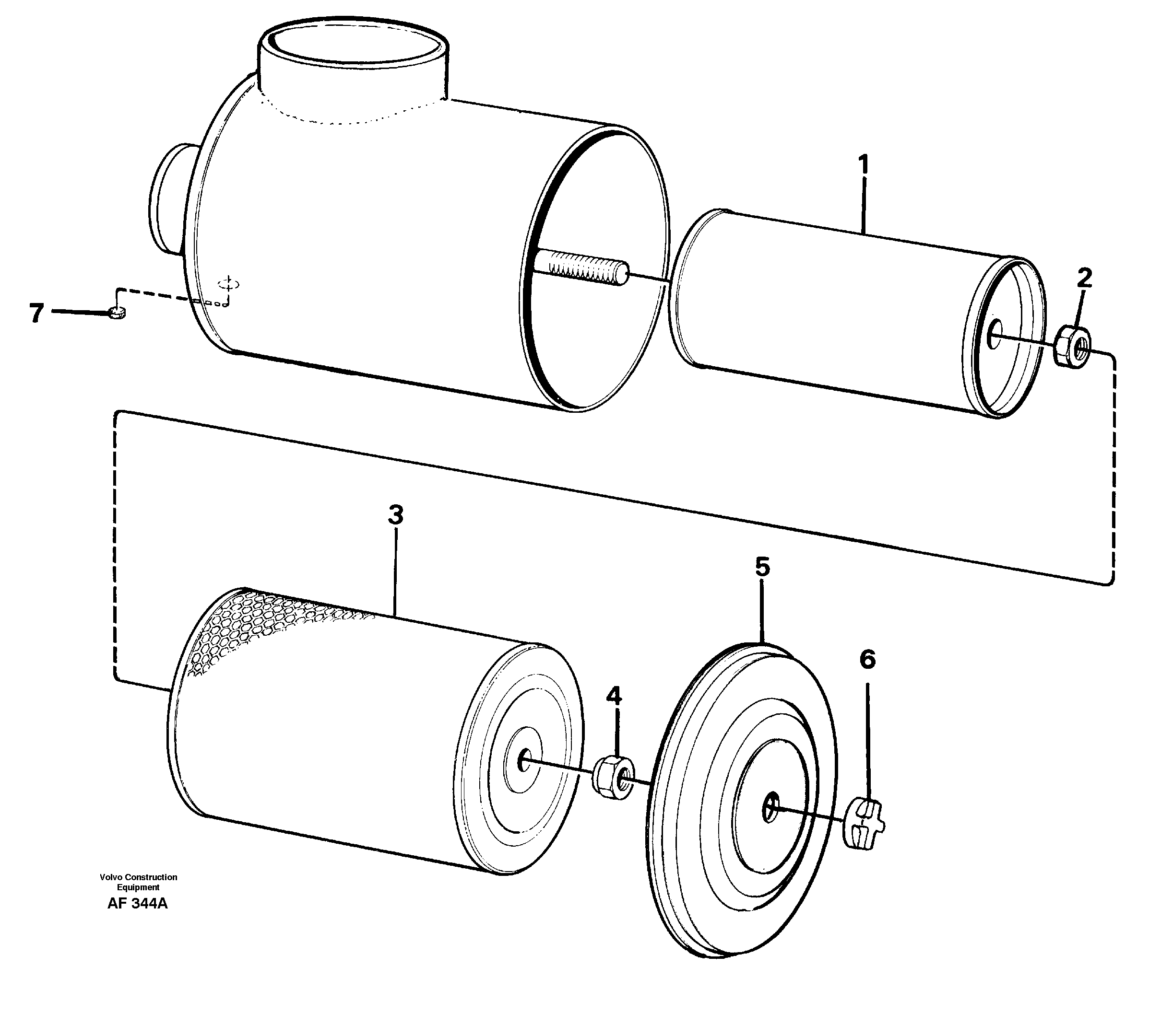 Safety filter VOE11110152 VOLVO