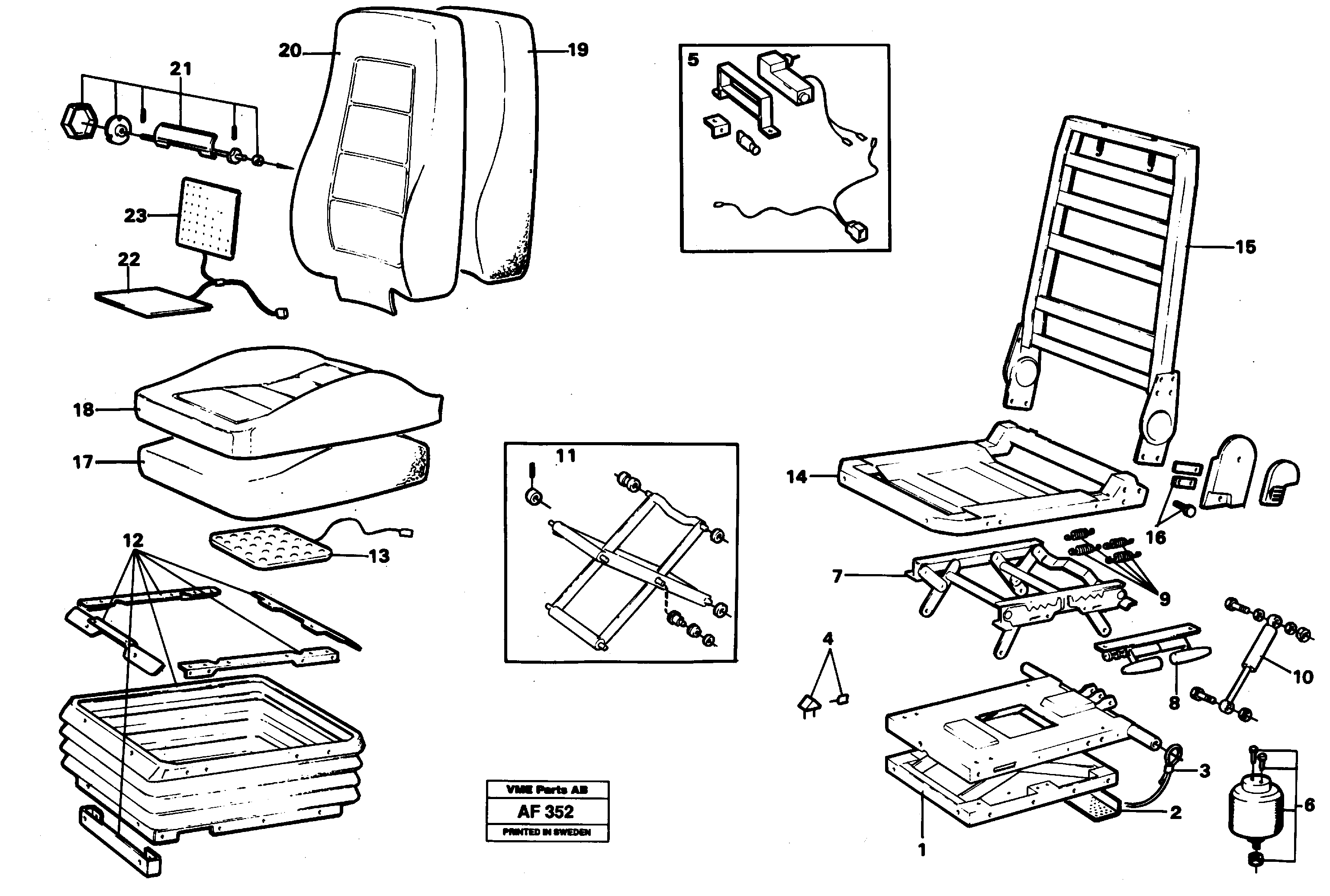 Bag Retainer VOE11998658 VOLVO