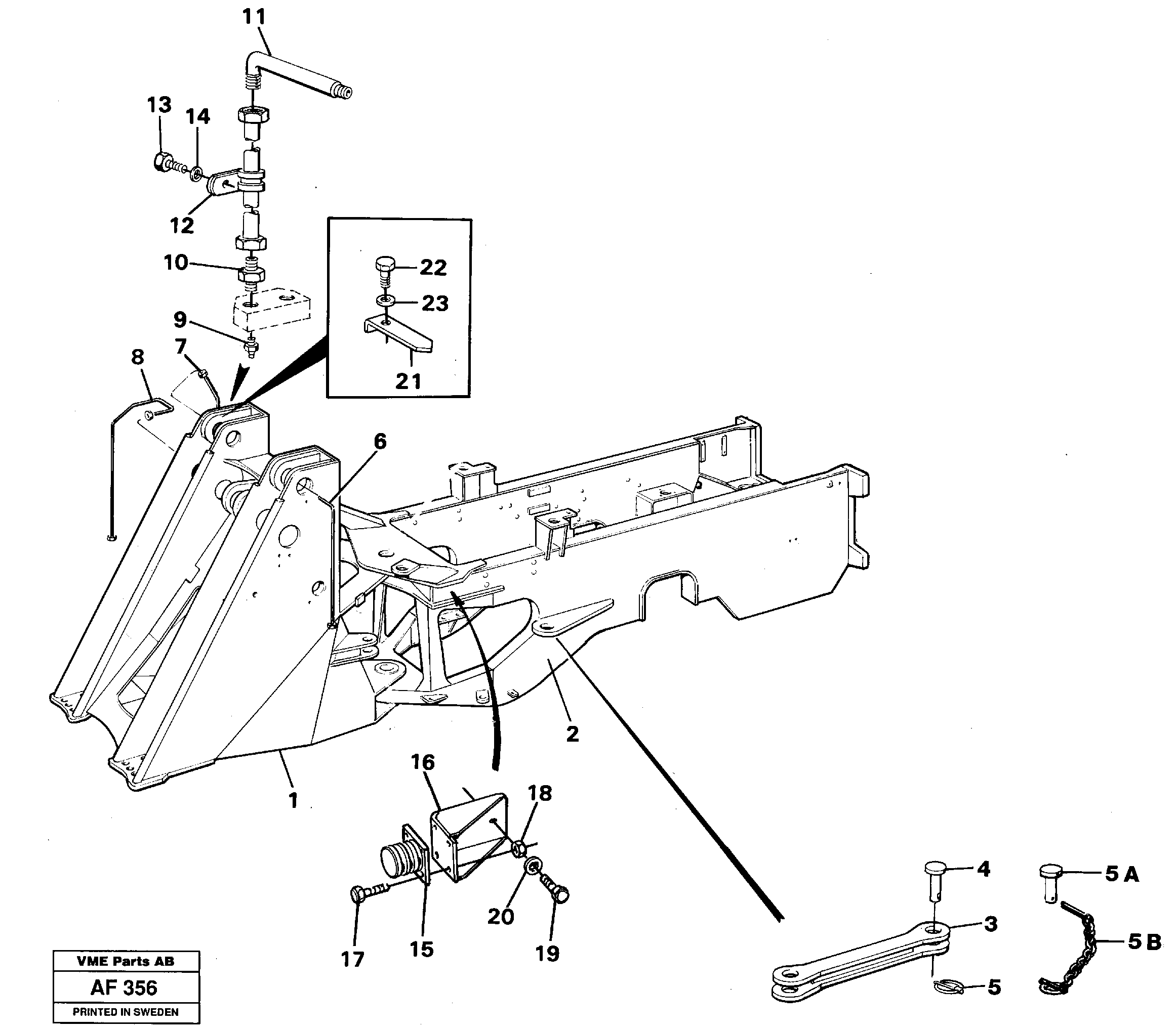 Fuel miser valve VOE11025368 VOLVO