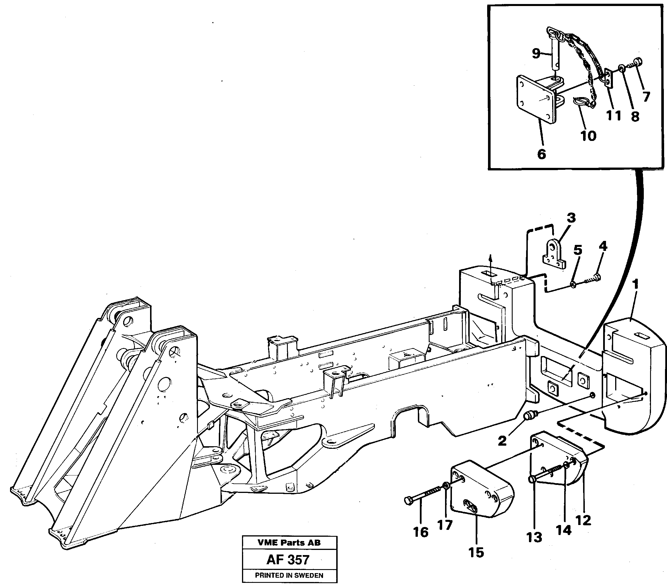Bucket Roof VOE11025282 VOLVO