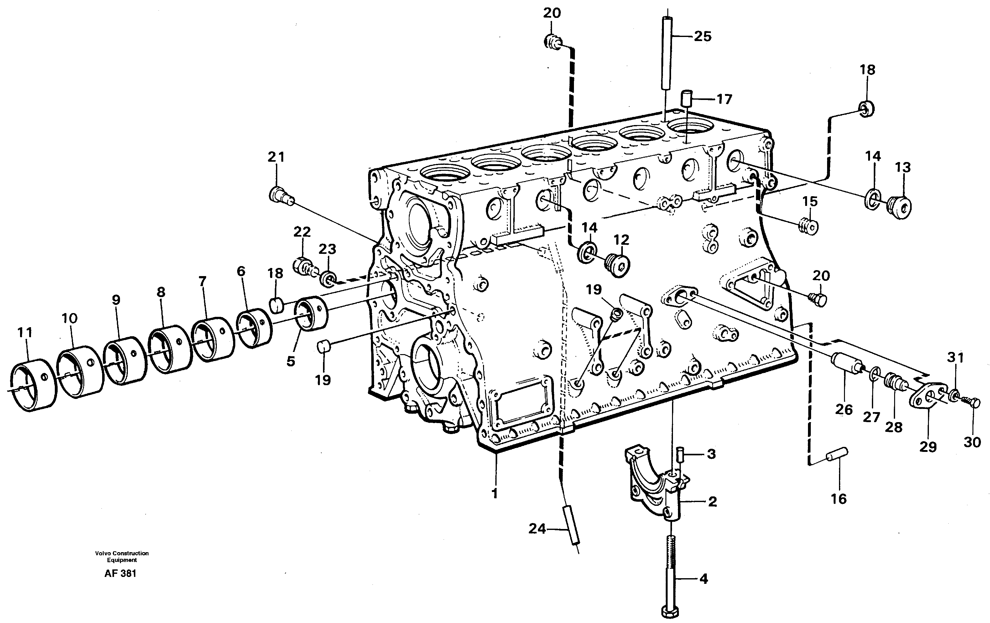 Cover Sleeve VOE422870 VOLVO