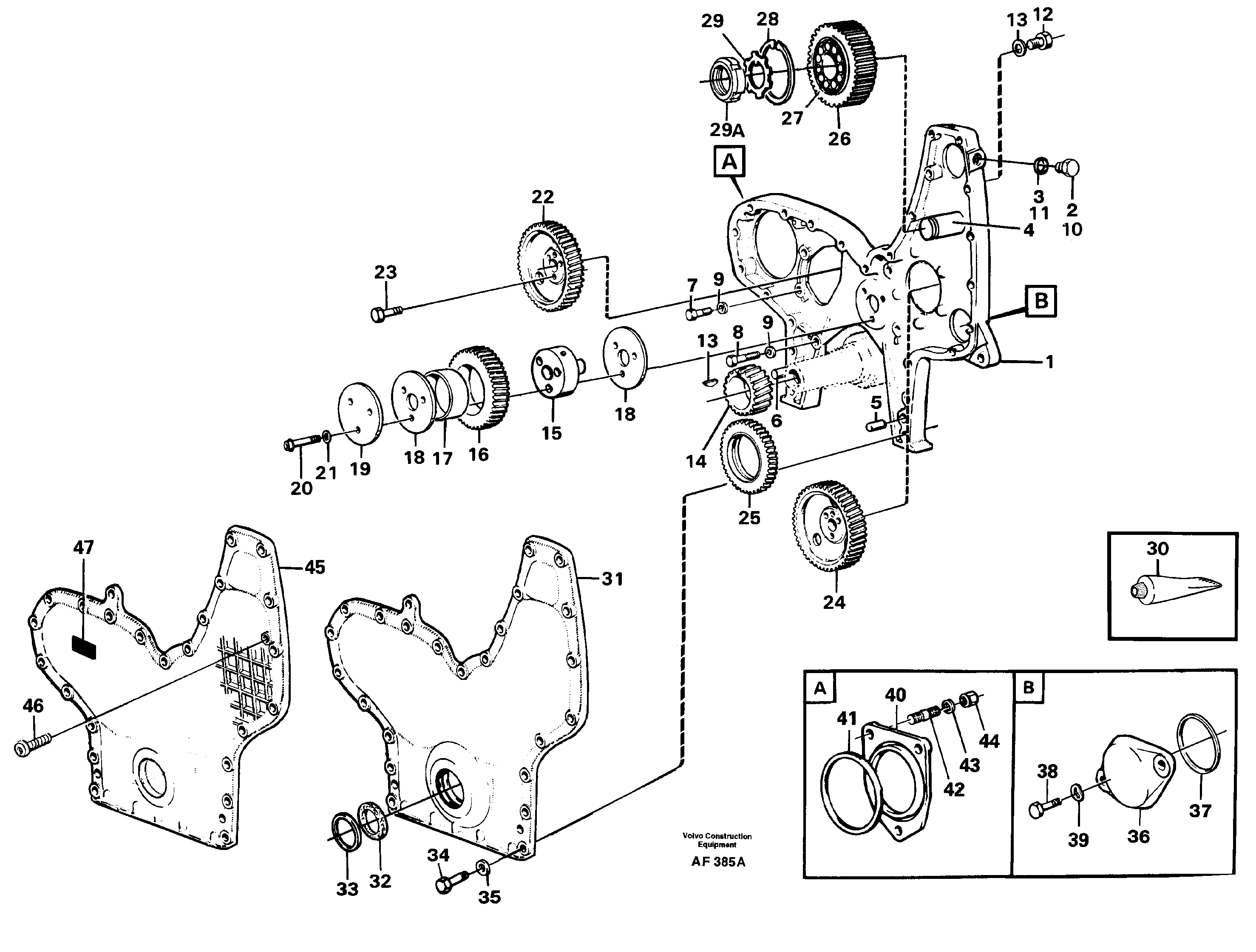 Fan Motor VOE11033983 VOLVO
