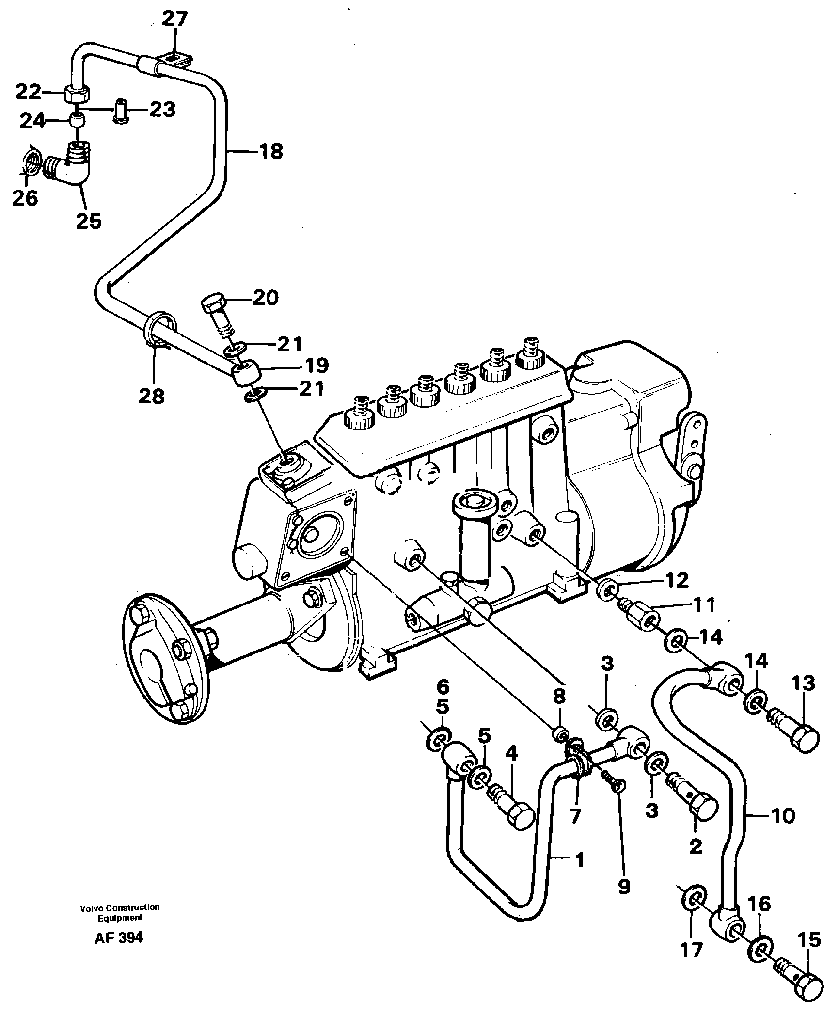 Fuel miser valve VOE11031277 VOLVO