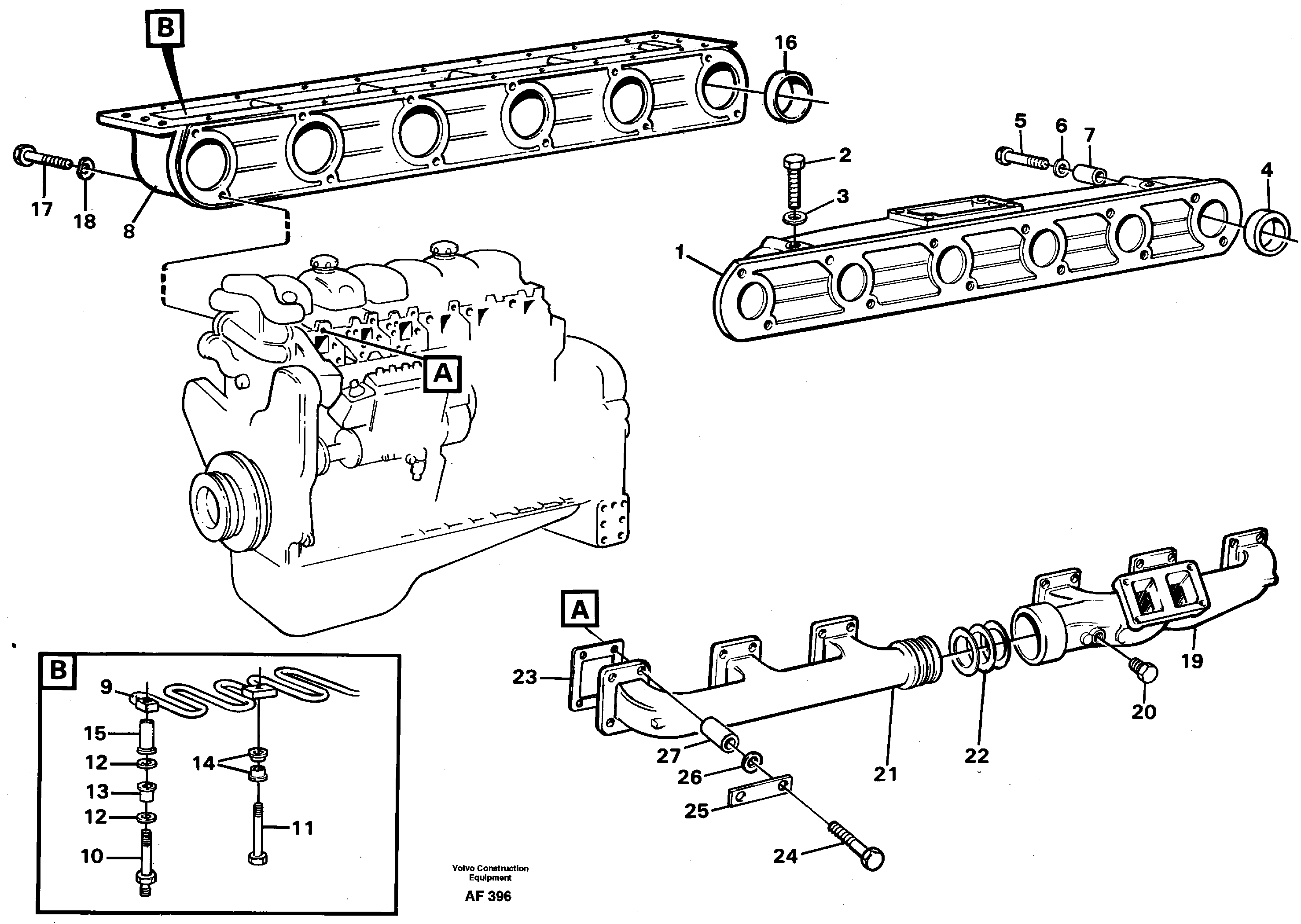 Axle Casing VOE1545326 VOLVO