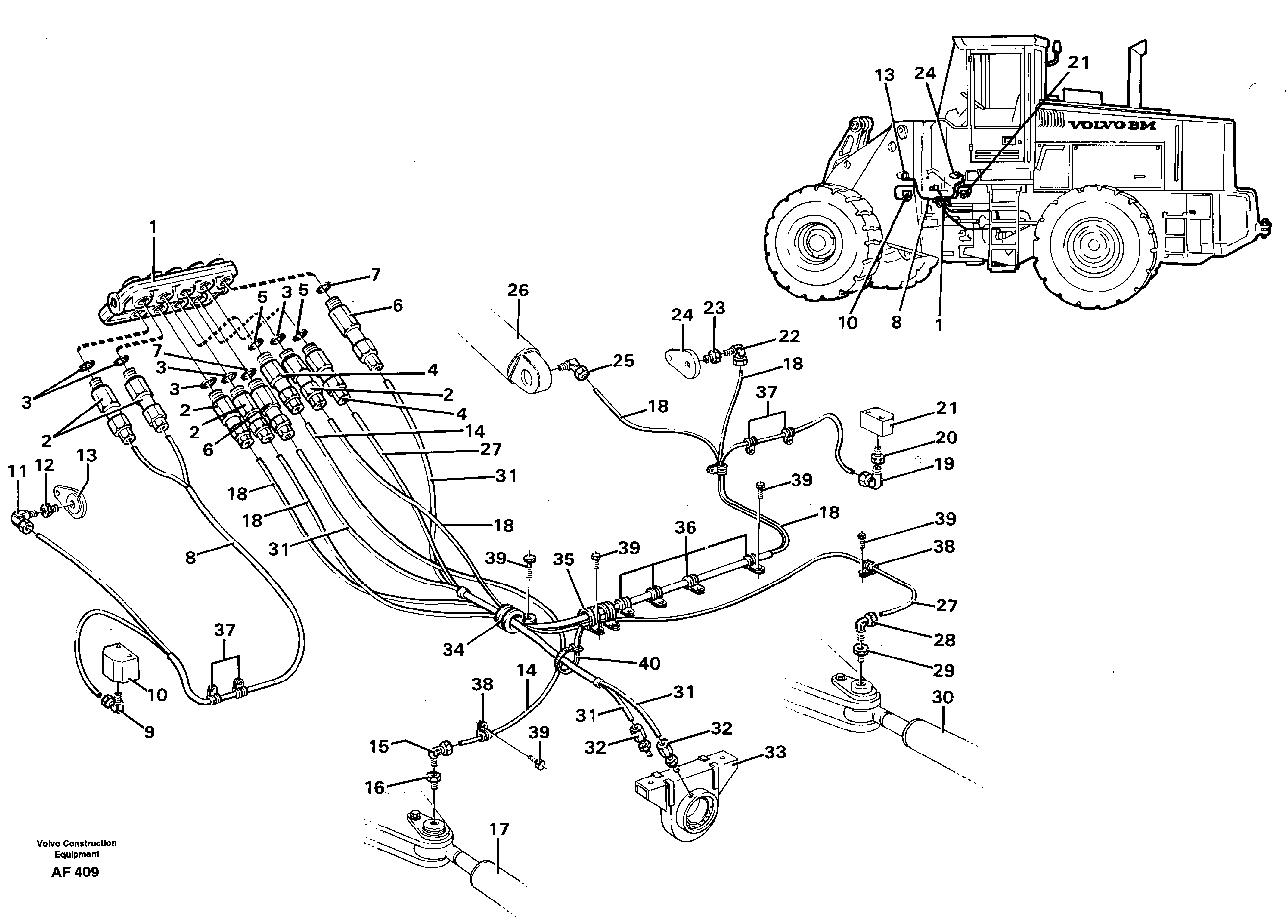 Фиксатор VOE11700970 VOLVO