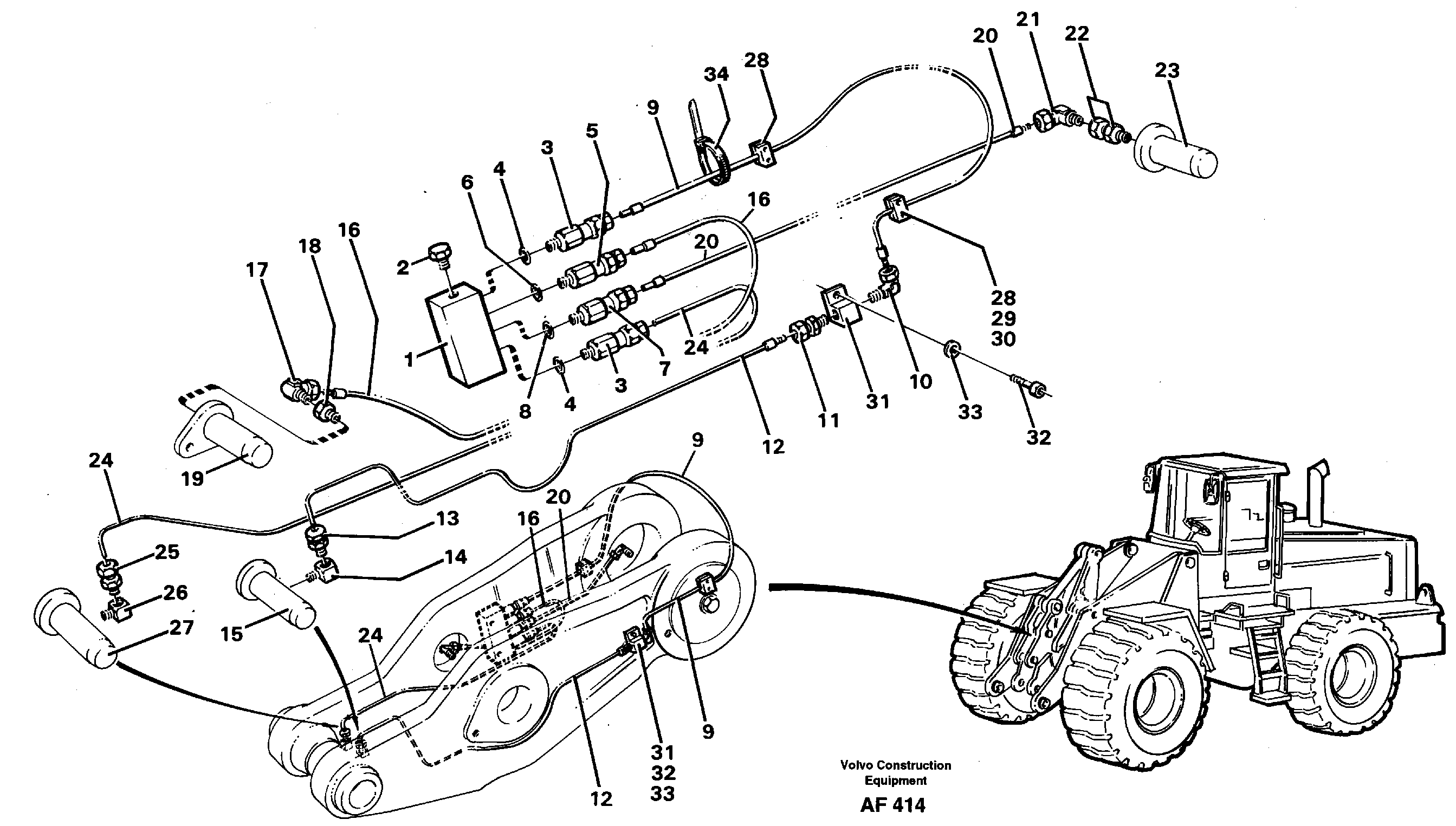 Timing gear casing VOE11708346 VOLVO