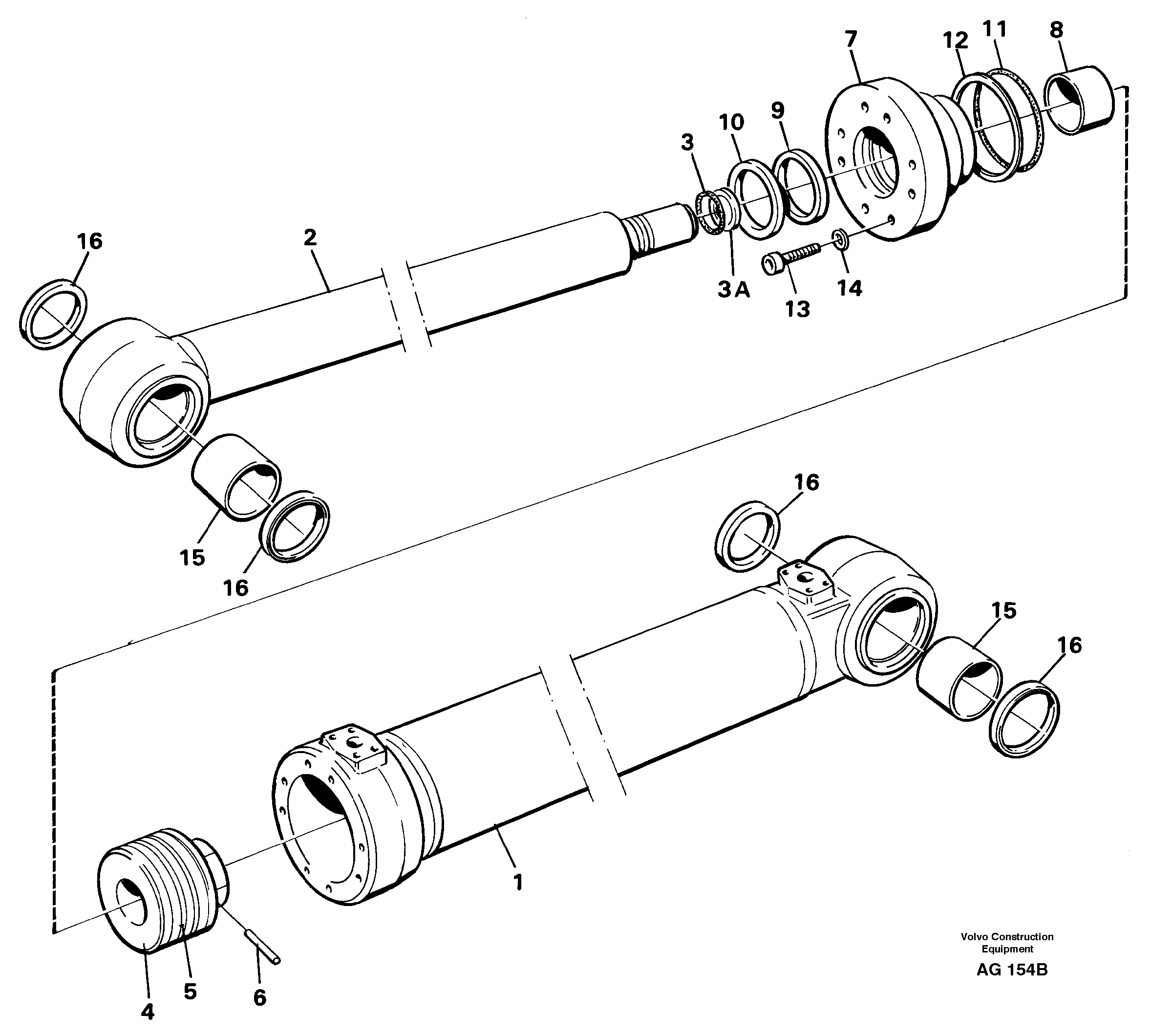 Crankshaft Seal VOE11088446 VOLVO