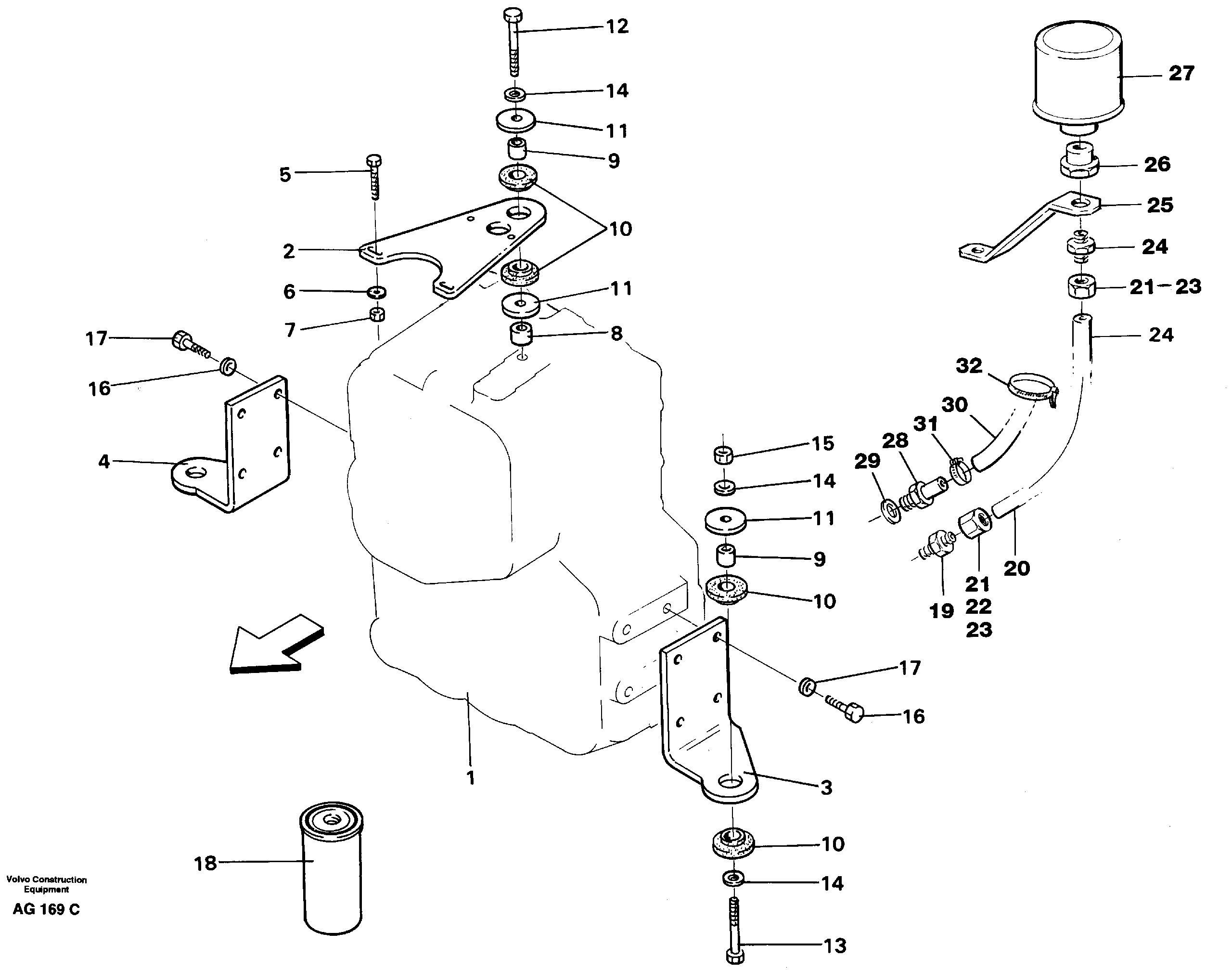 Diode Cable VOE4942713 VOLVO