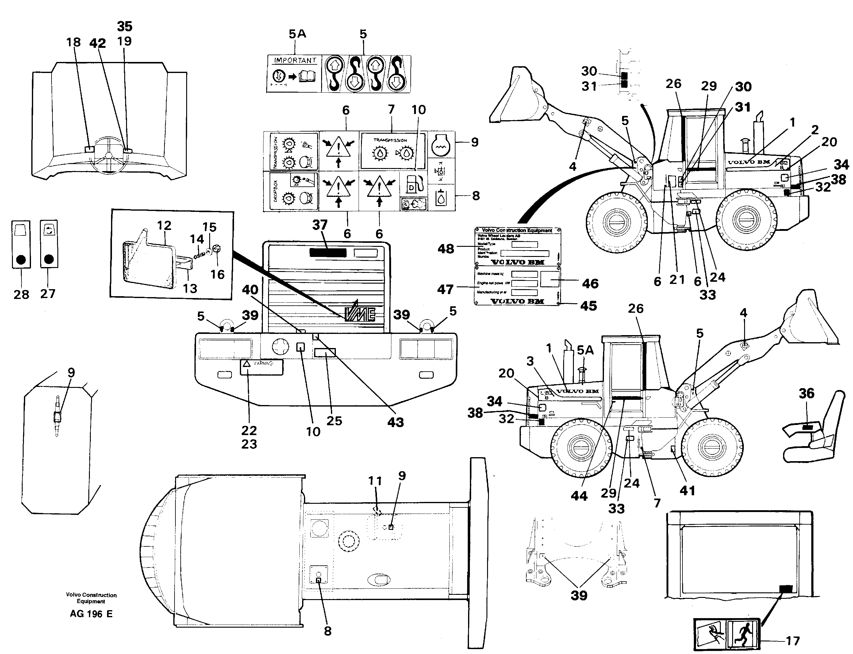 Cylinder Block VOE11009845 VOLVO