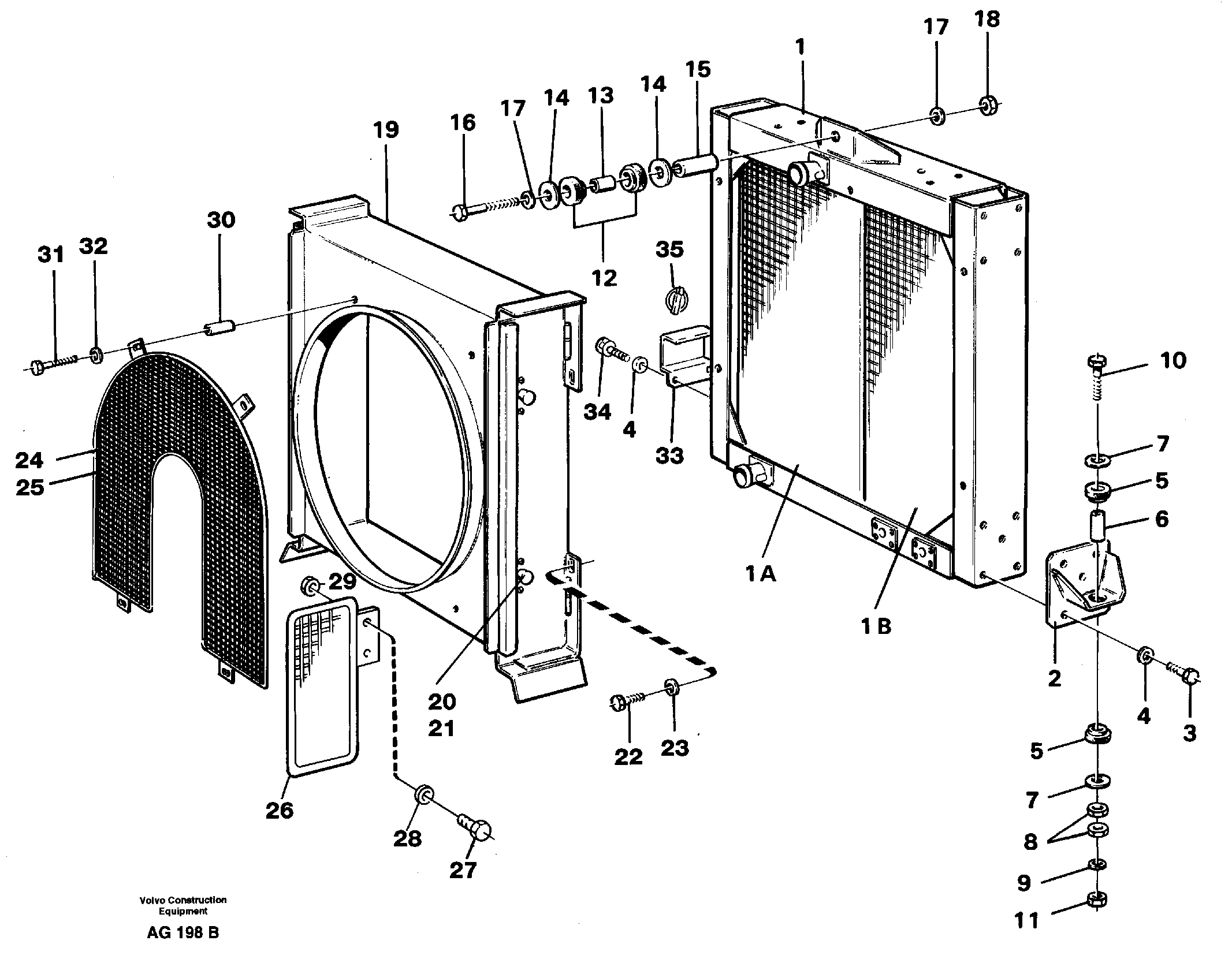 Oil cooler VOE11033736 VOLVO