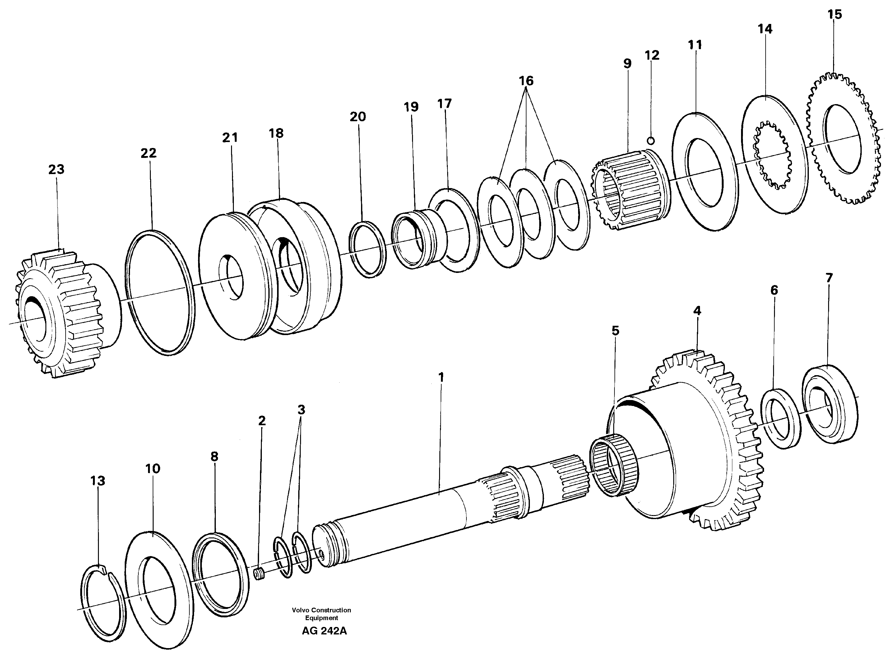 Tensioner VOE11997633 VOLVO