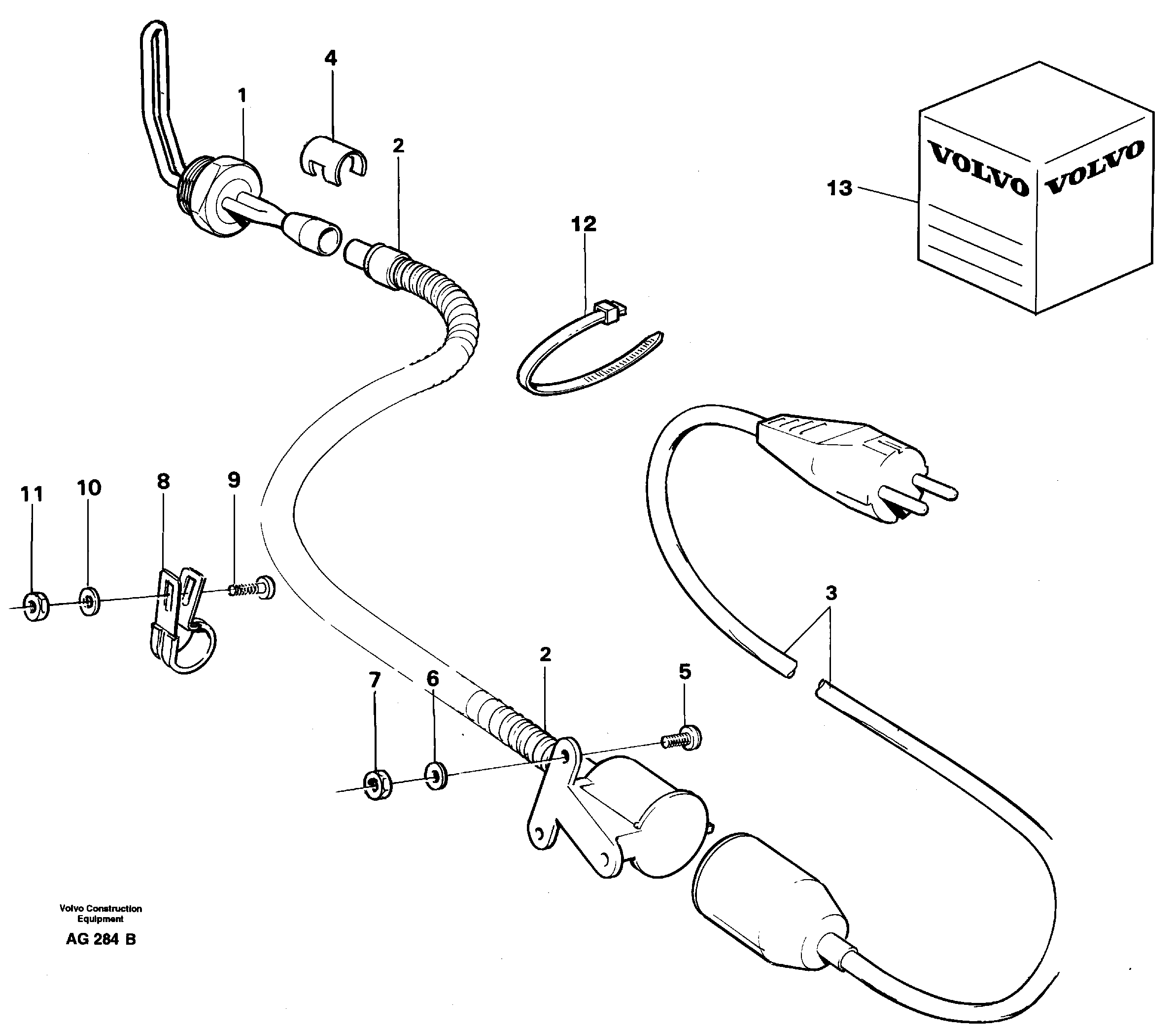 Sensor, position VOE11090394 VOLVO
