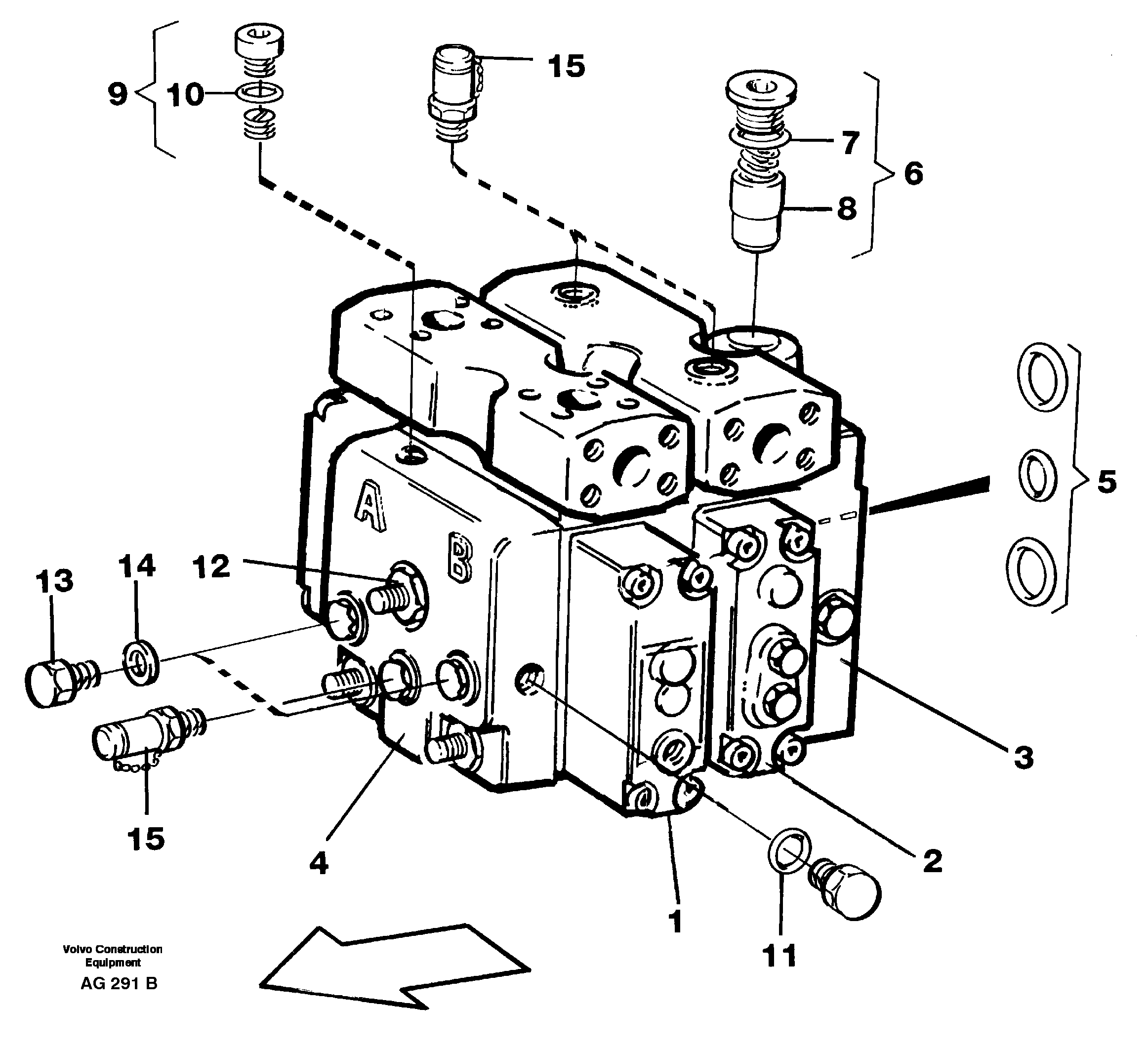 Restrictor VOE11998253 VOLVO