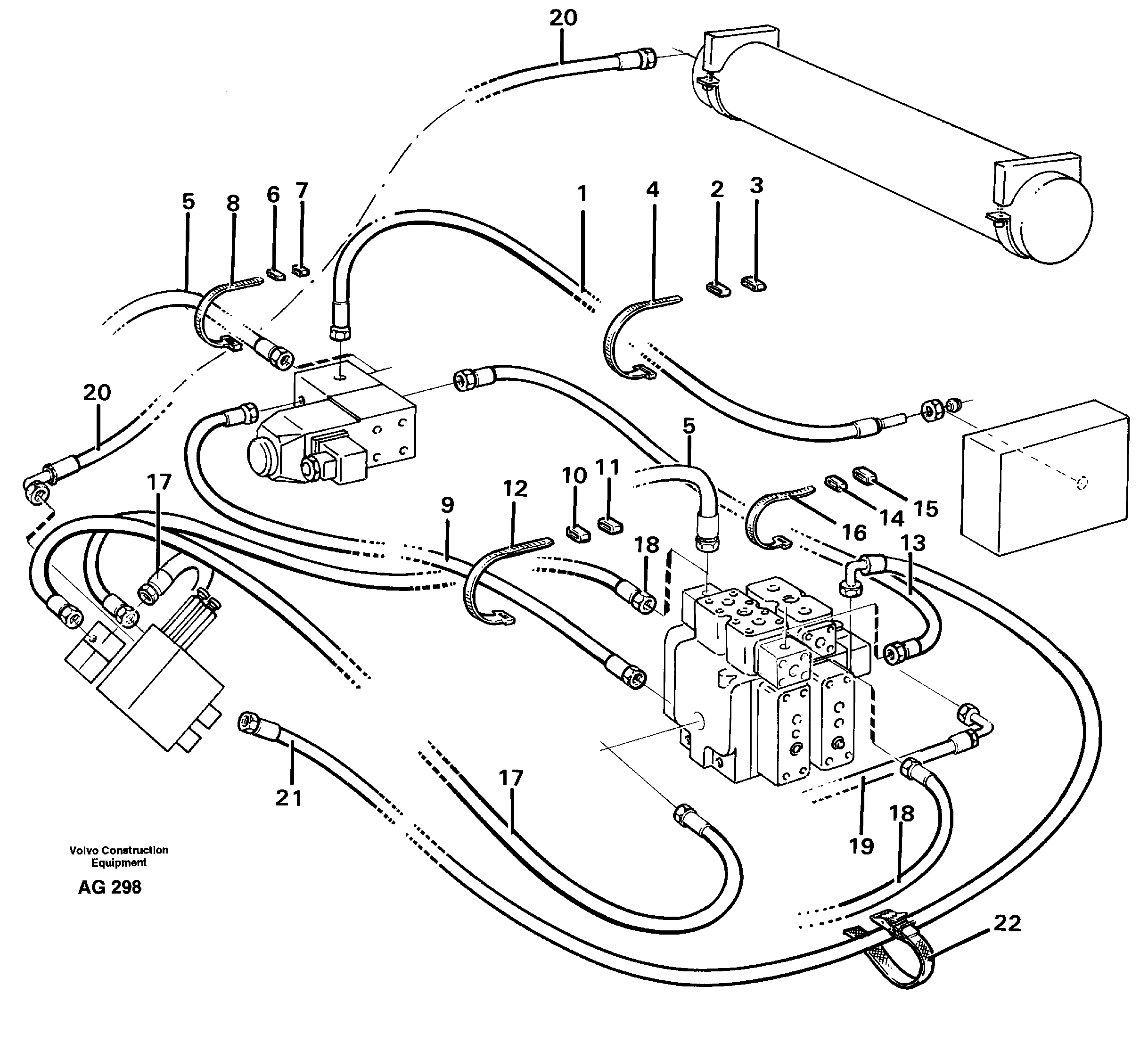 Timing gear casing VOE13933693 VOLVO