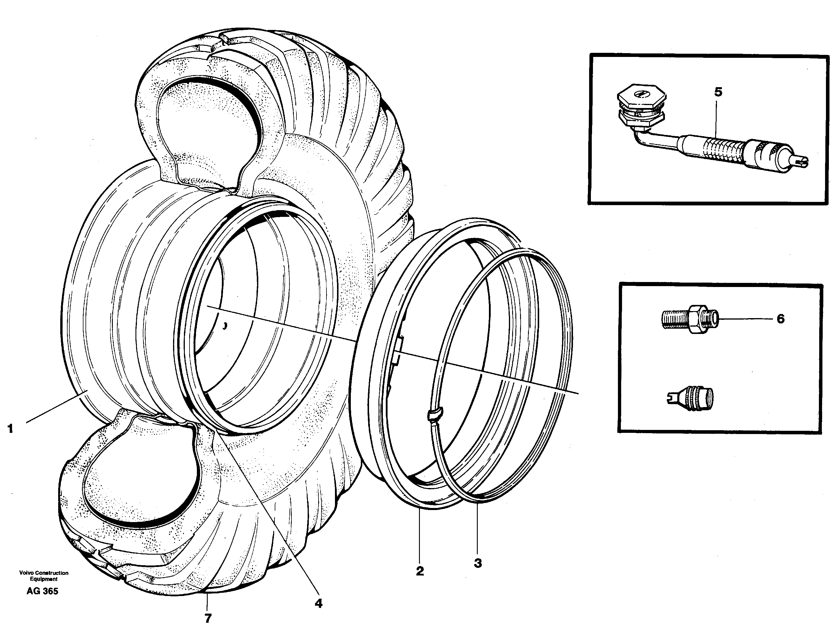 Mn Bearing Part VOE11091805 VOLVO