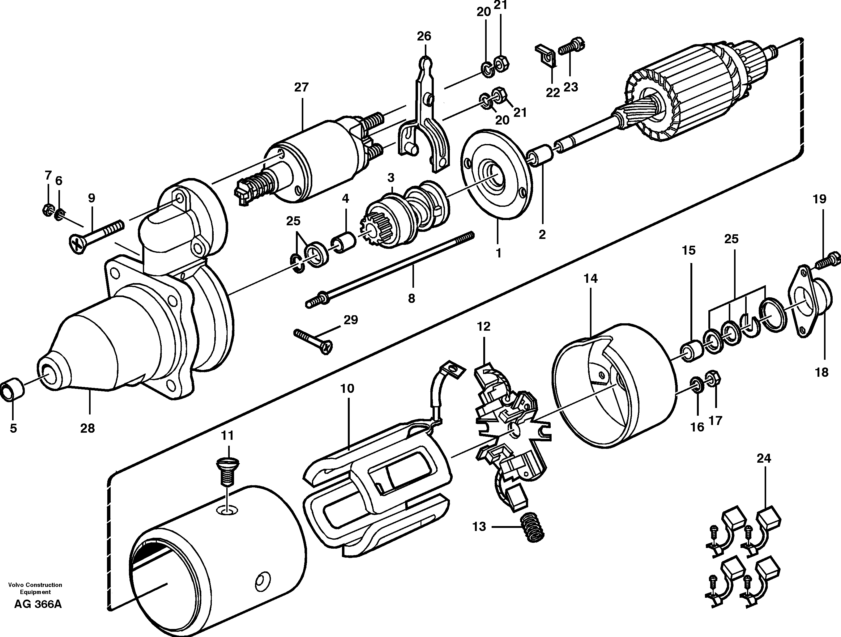 Screw VOE233173 VOLVO