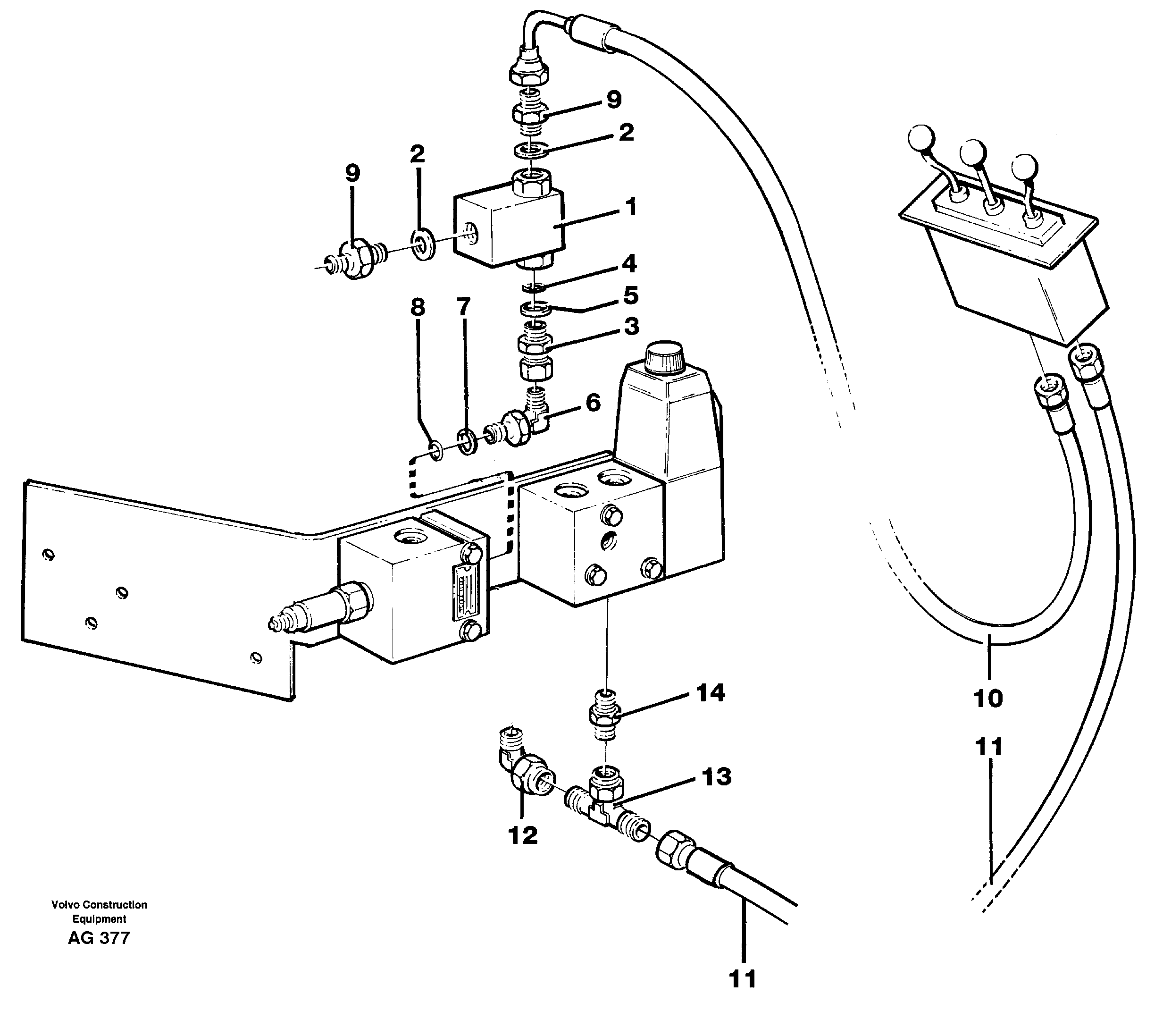 Timing gear casing VOE13933698 VOLVO