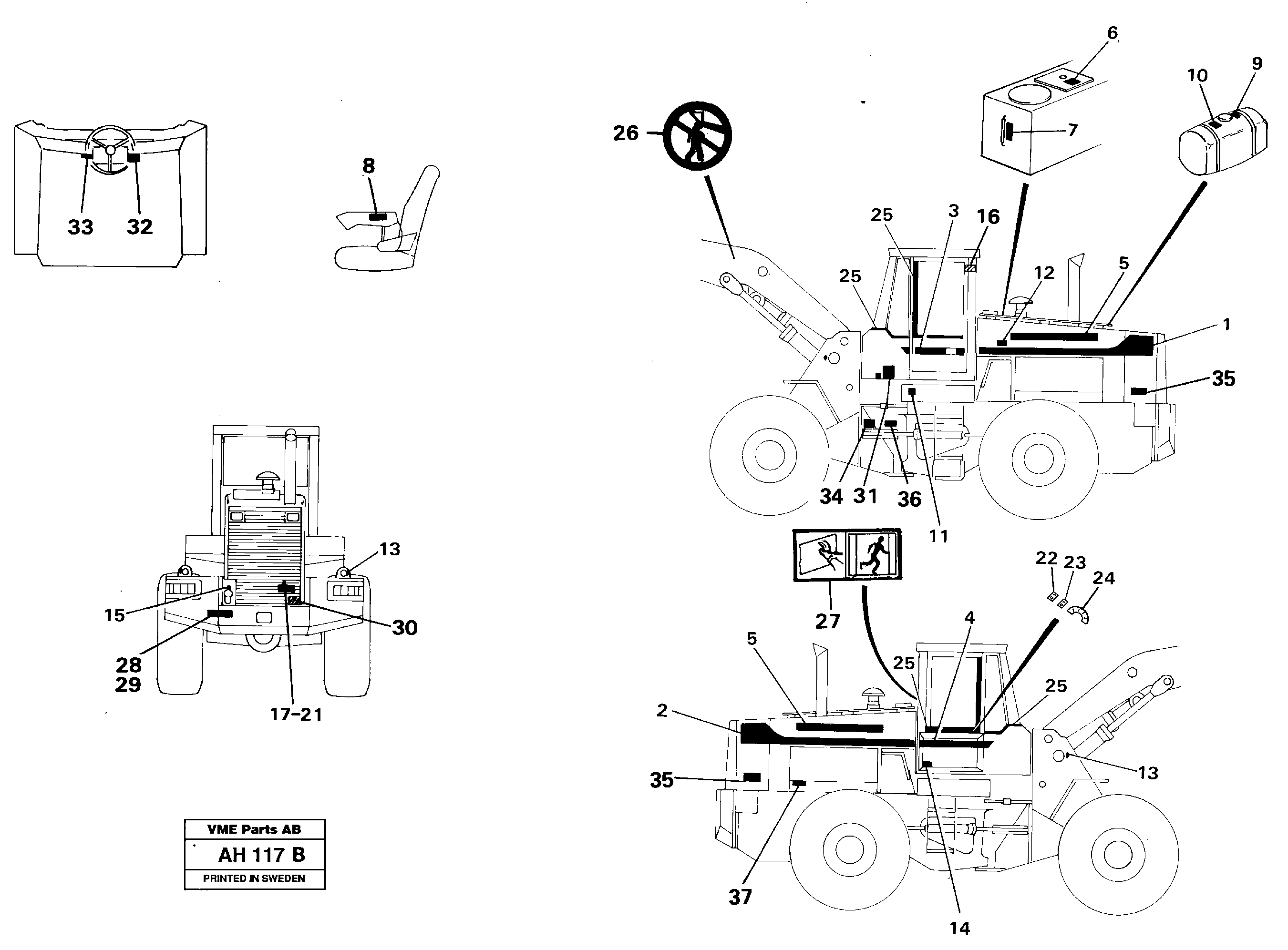 Cylinder Block VOE11014591 VOLVO