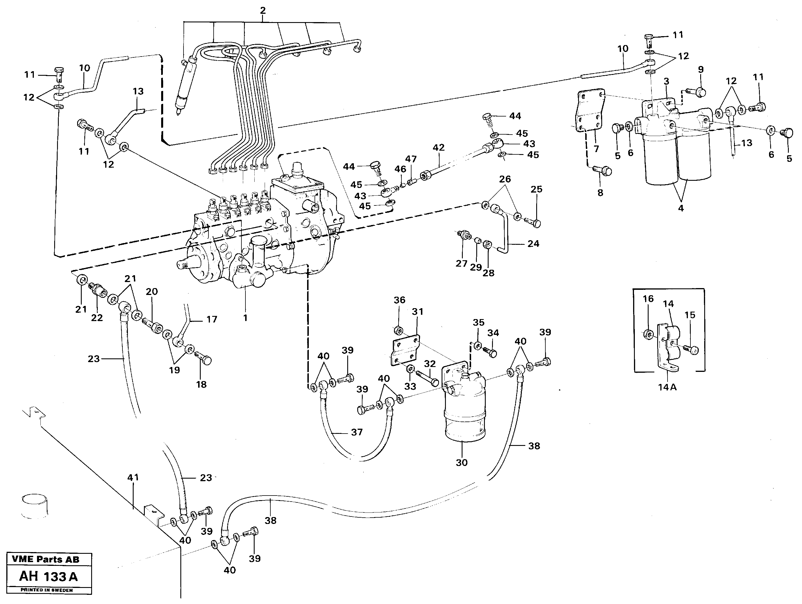 Bracket VOE4974533 VOLVO