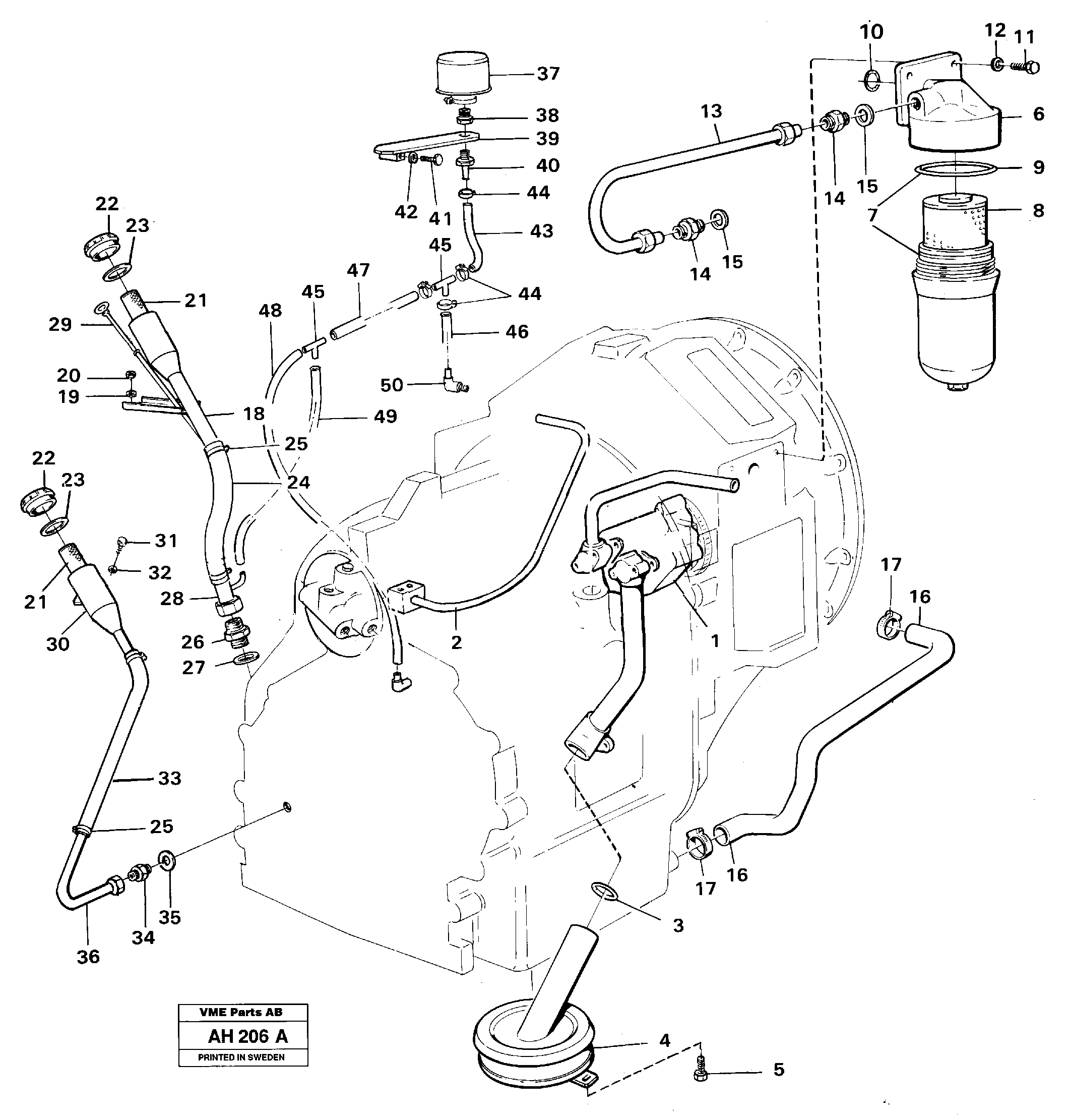 Relay, back-up lamp VOE11014243 VOLVO