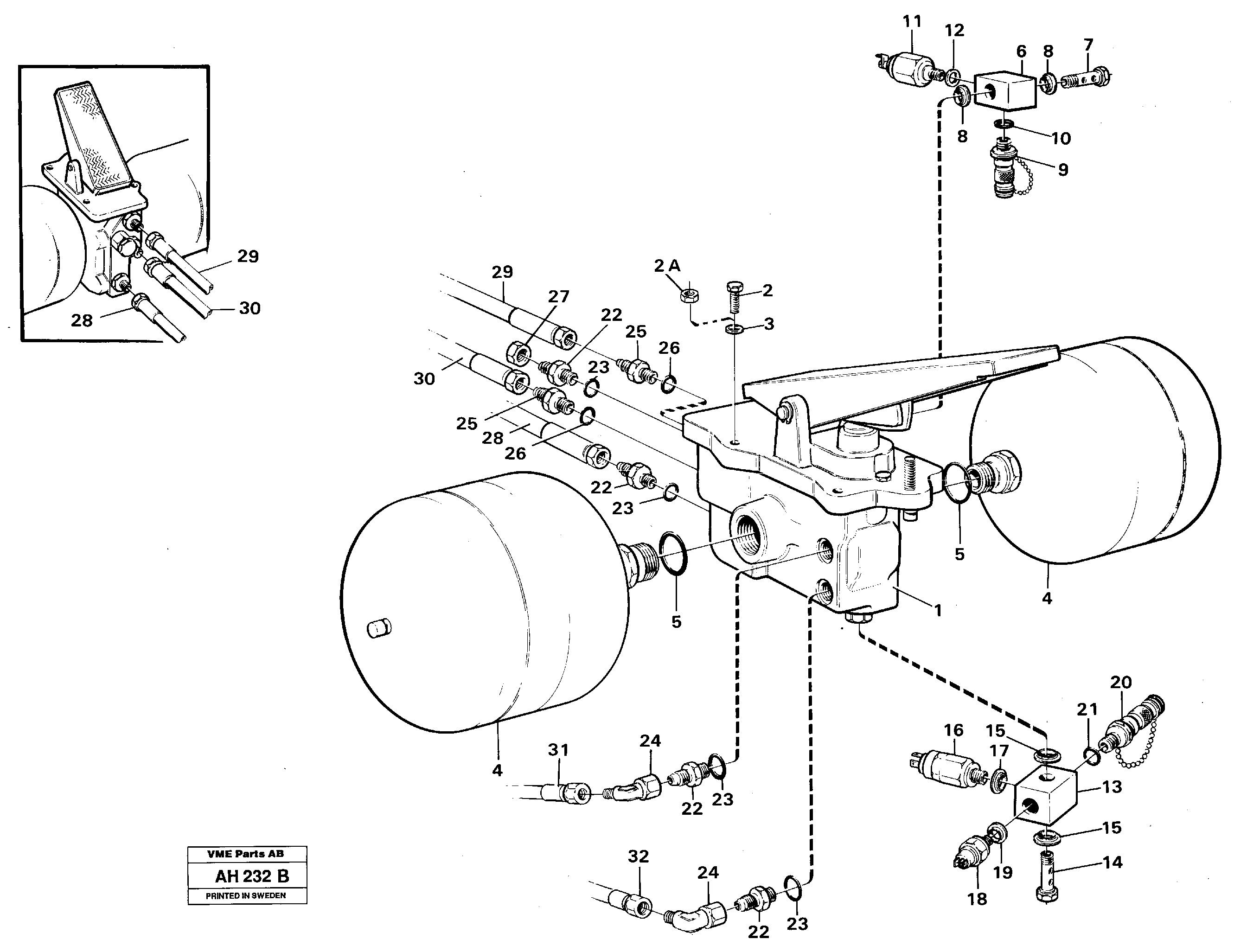 Fuel Pre-heater VOE11018670 VOLVO