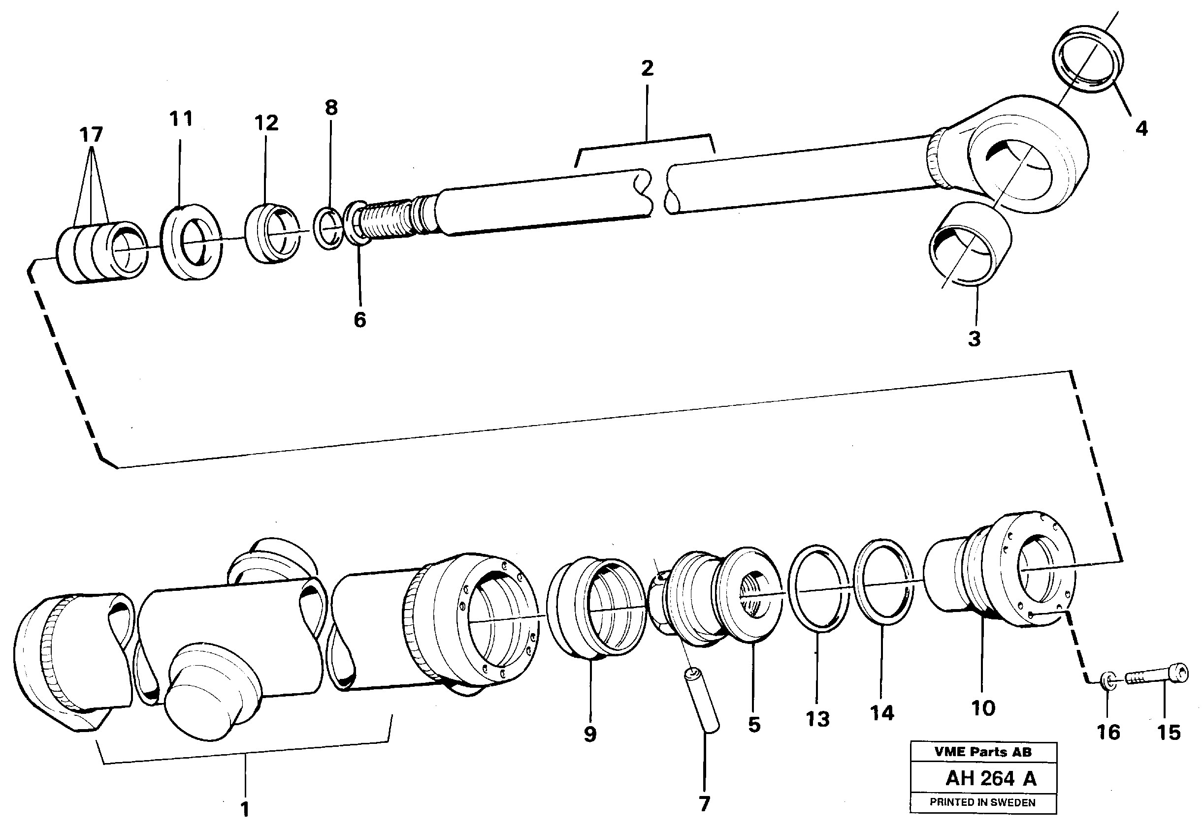Safety Bolt VOE11088061 VOLVO