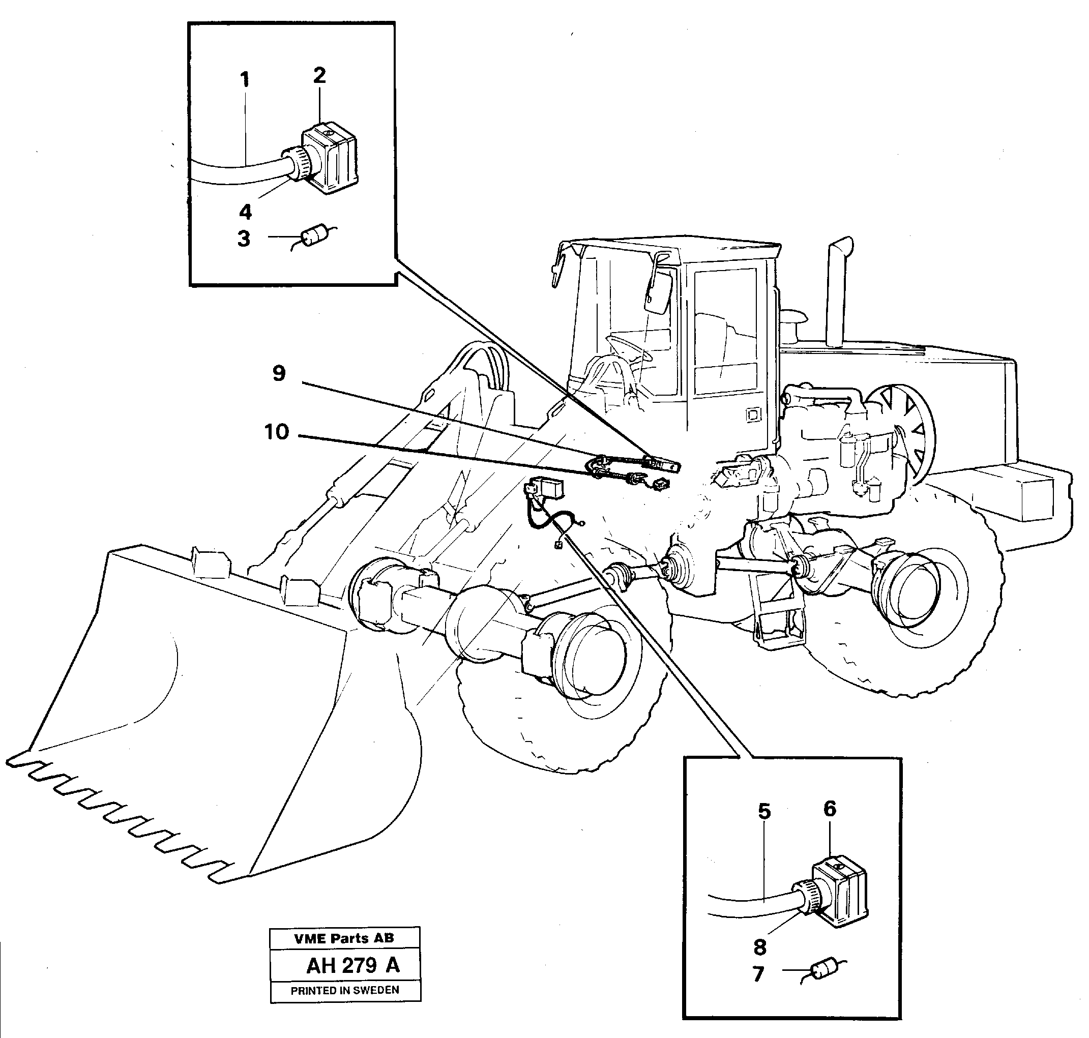 Radio Support VOE11019108 VOLVO