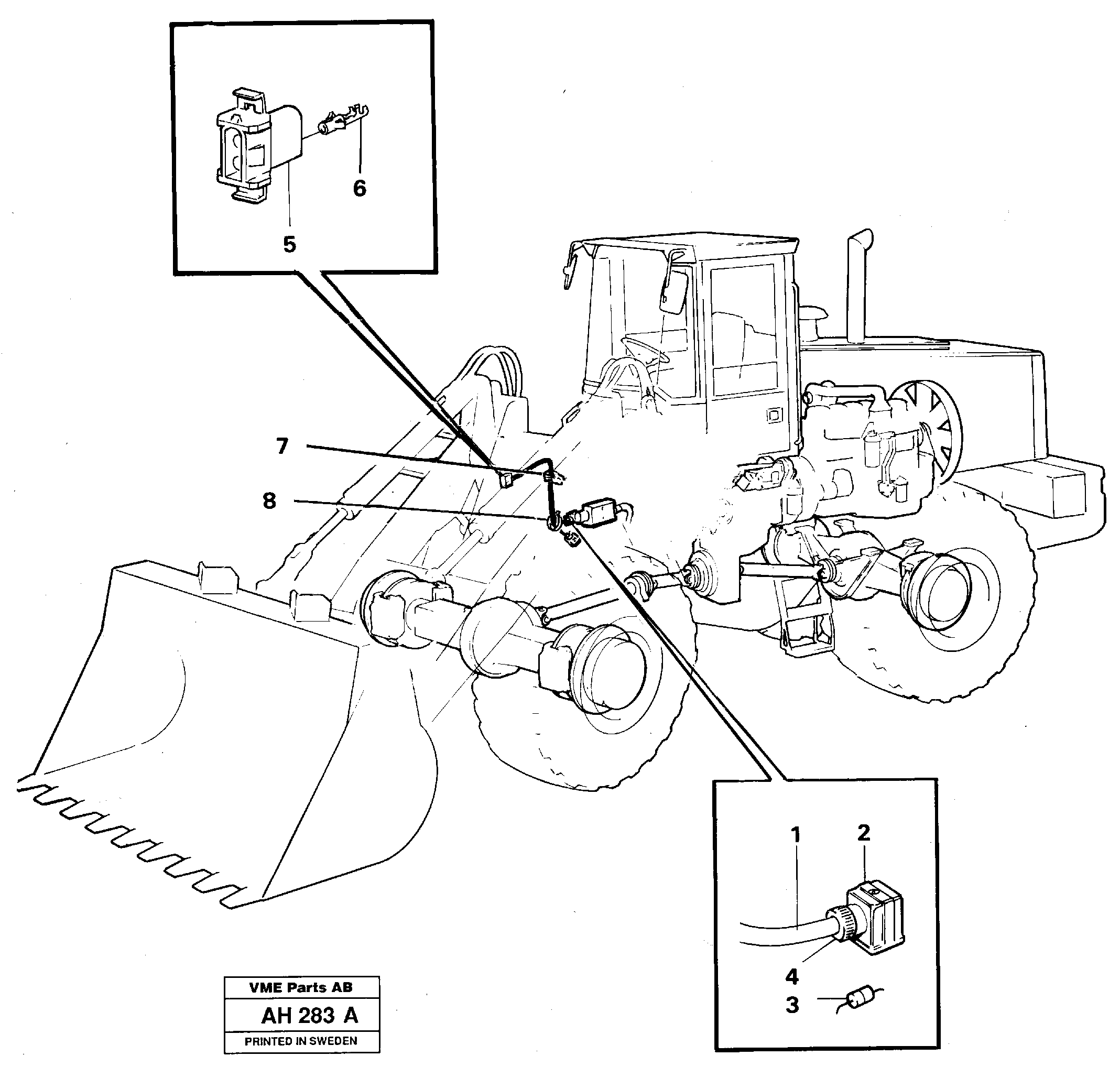 Radio Support VOE11014301 VOLVO