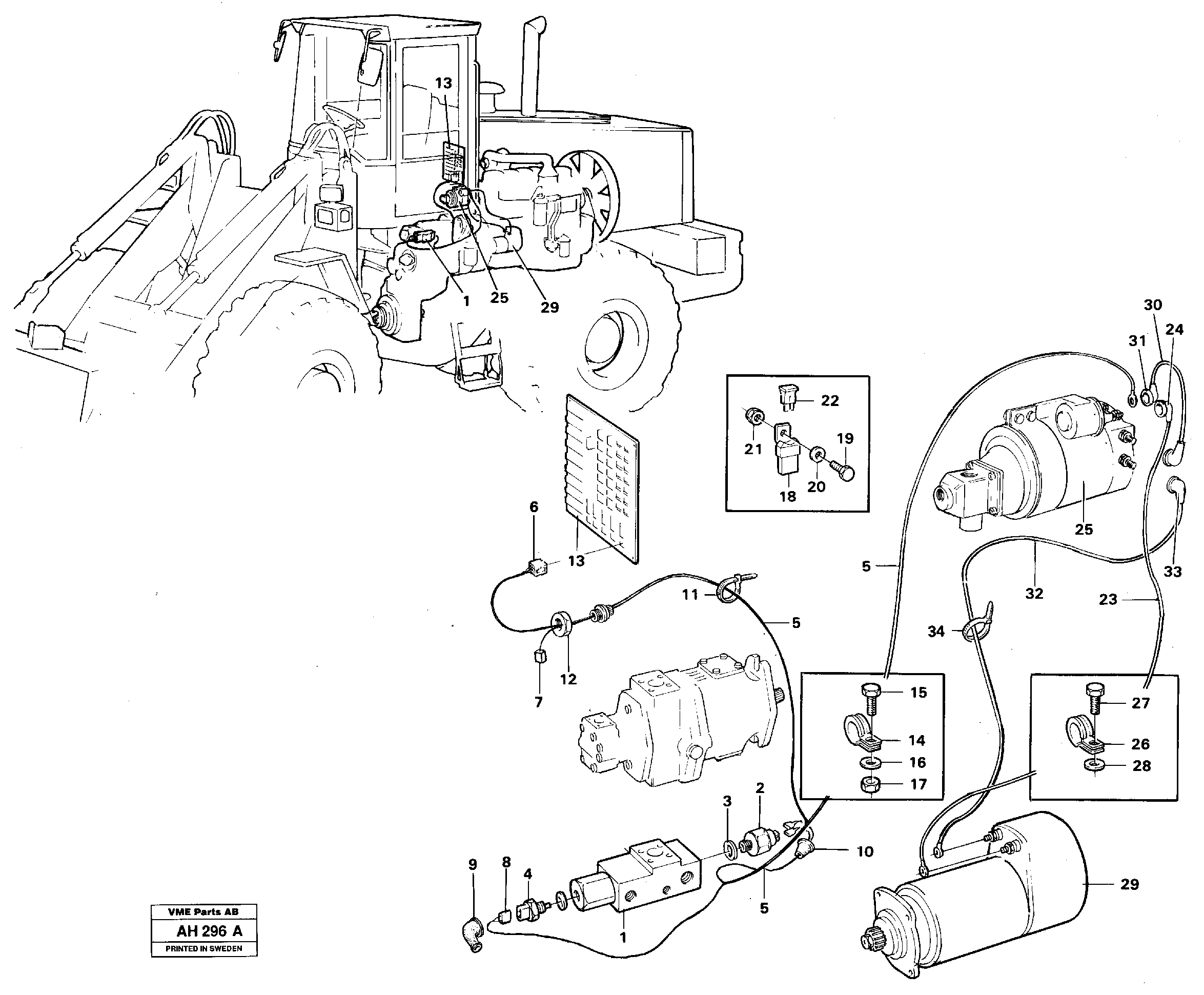 Radio Support VOE11014308 VOLVO