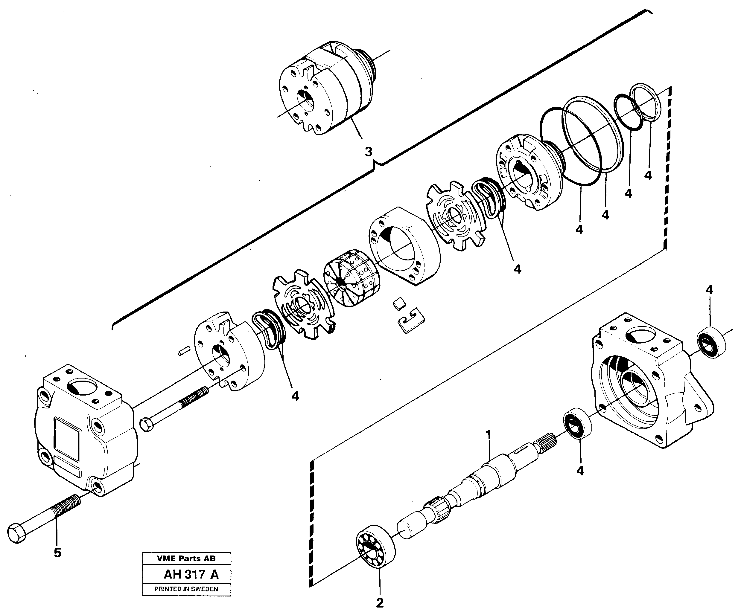 Hydraulic Pump VOE11014526 VOLVO