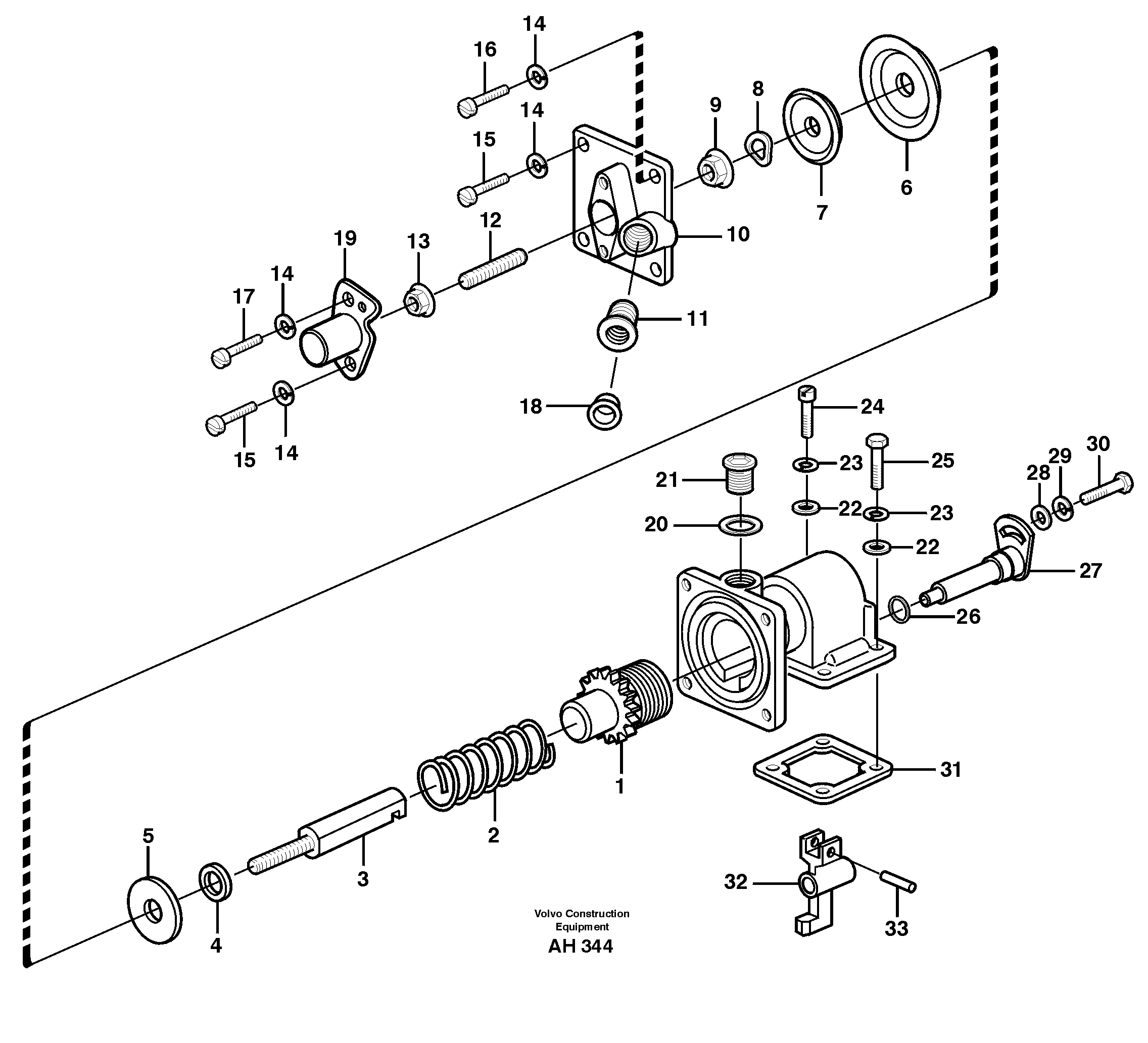 Screw VOE244675 VOLVO