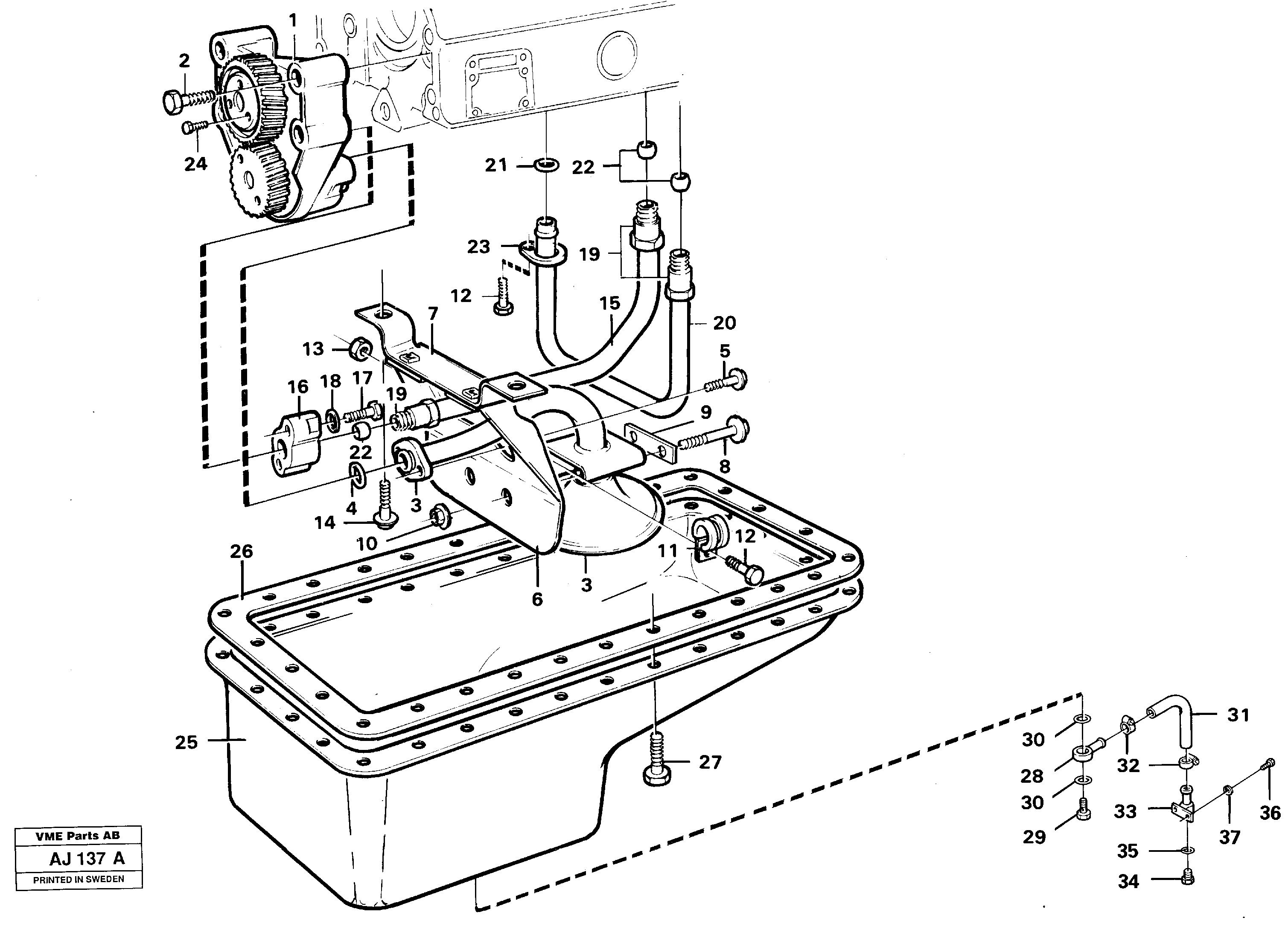 Fuel miser valve VOE471587 VOLVO