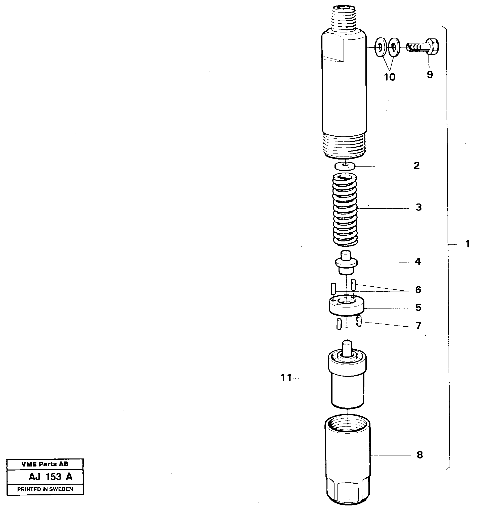 Prop Sft Brake VOE11032785 VOLVO