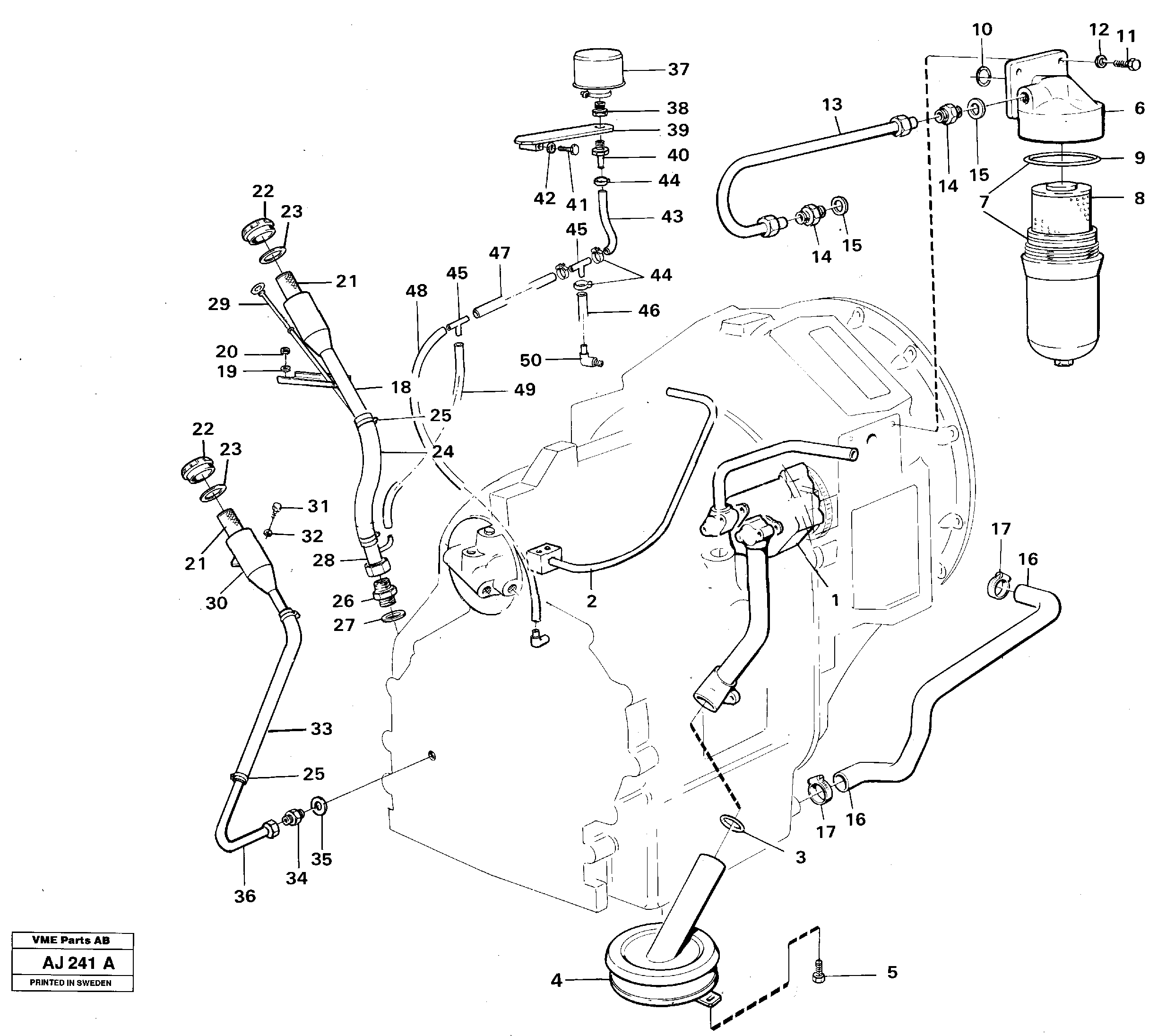 Relay, back-up lamp VOE11019022 VOLVO