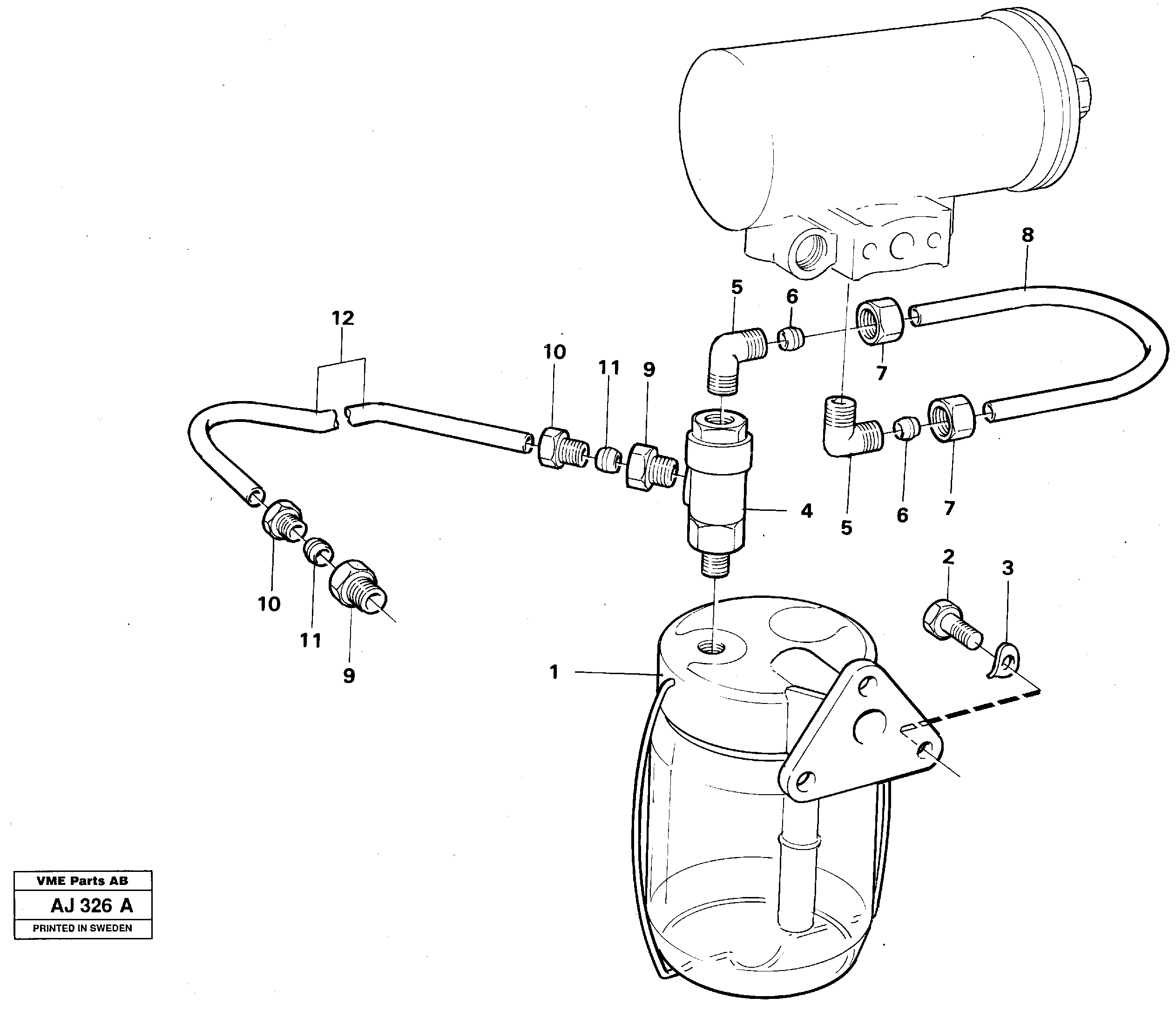 Press. lim. valve VOE11019391 VOLVO