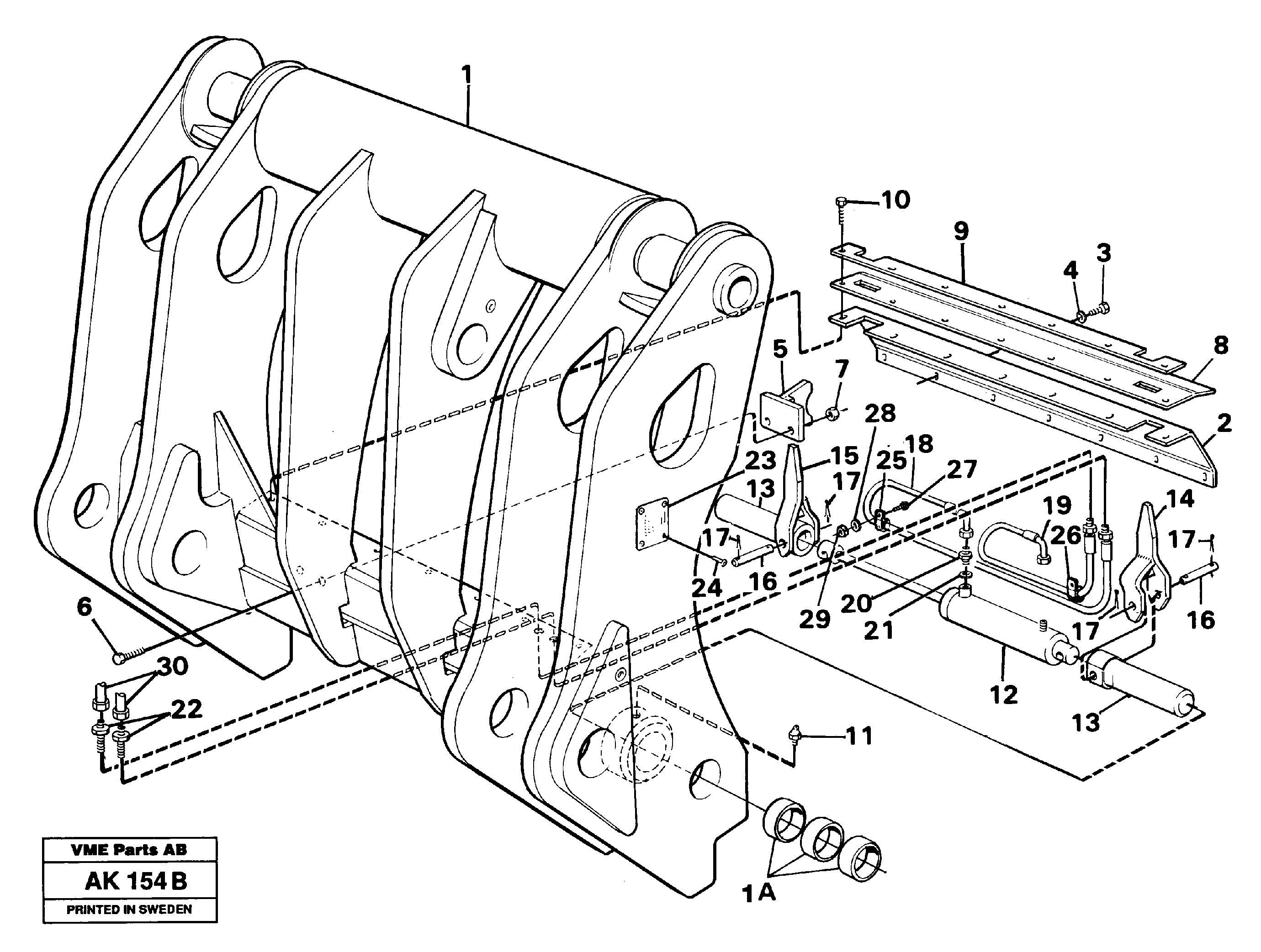 Frame VOE11011079 VOLVO