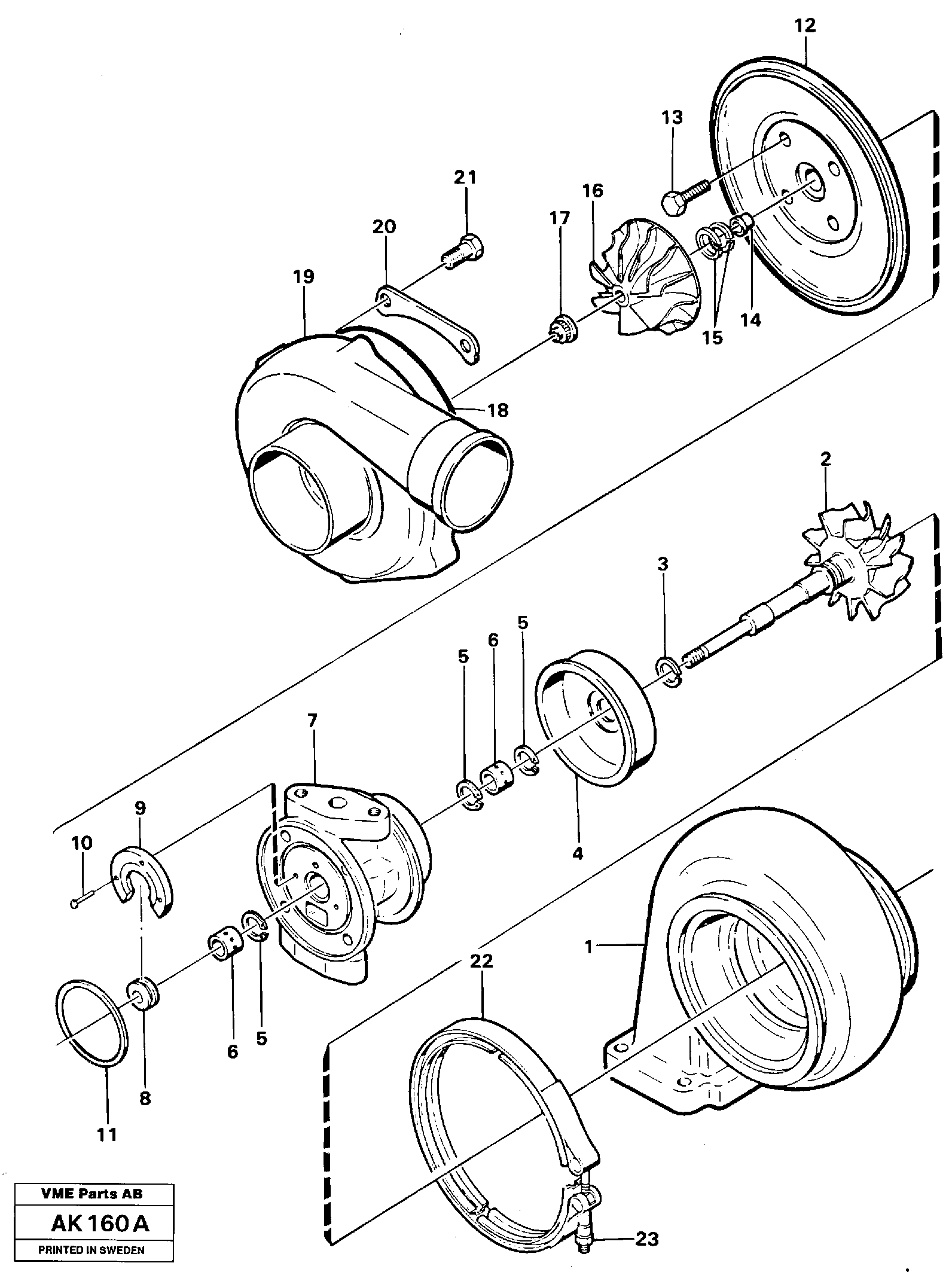 Sealing Kit VOE1696356 VOLVO