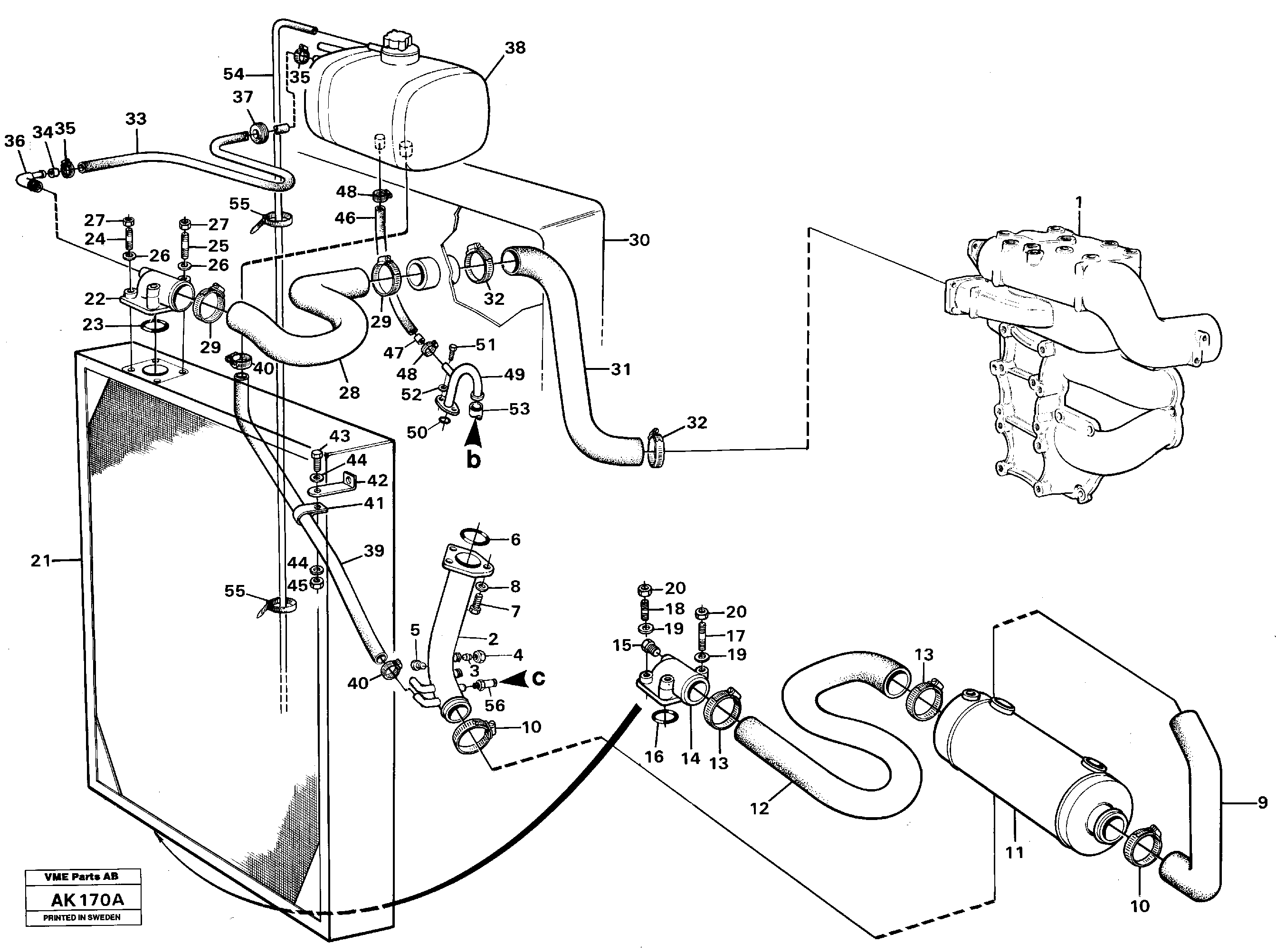 Spltr Housing VOE11033833 VOLVO