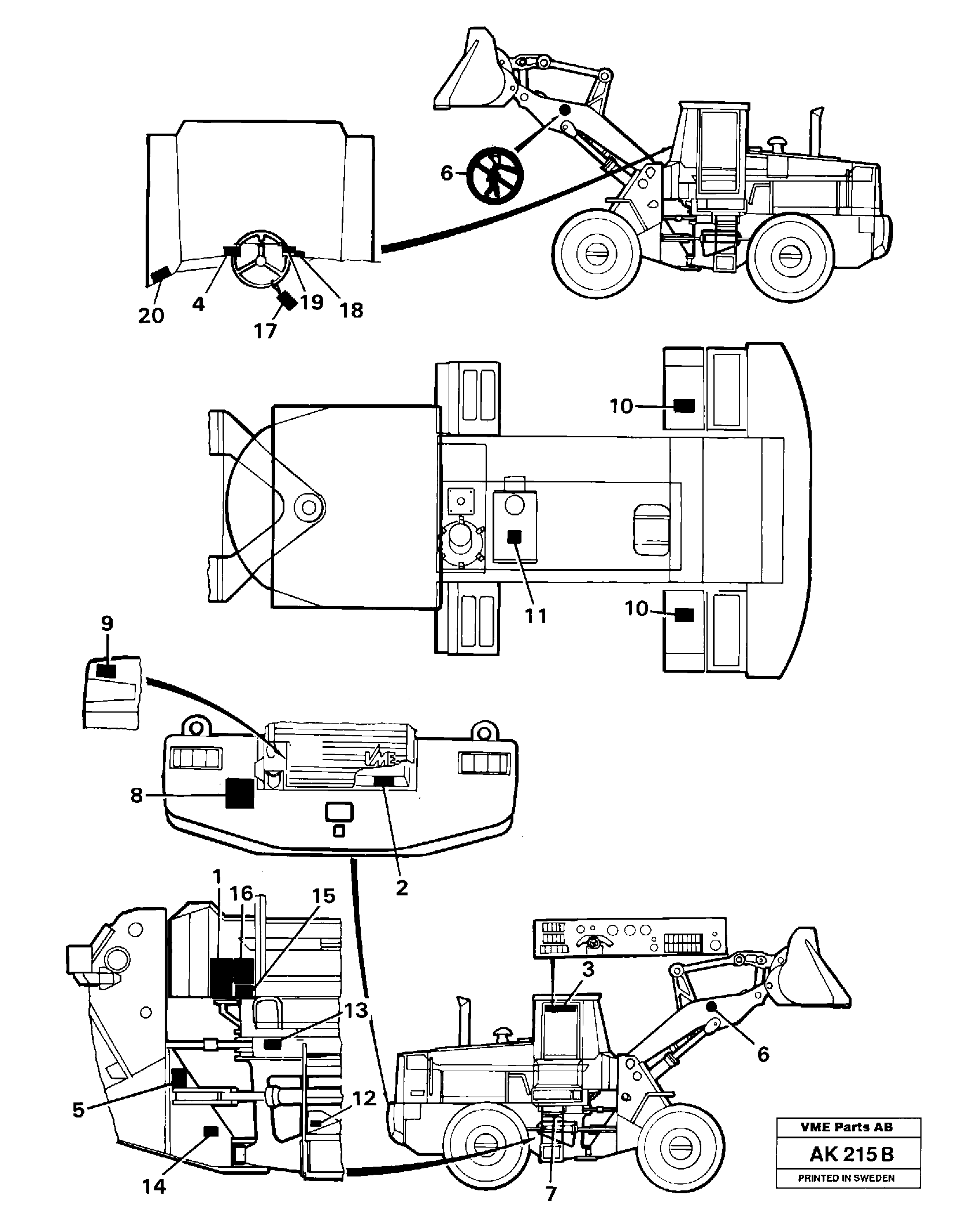 Cylinder Block VOE11075902 VOLVO