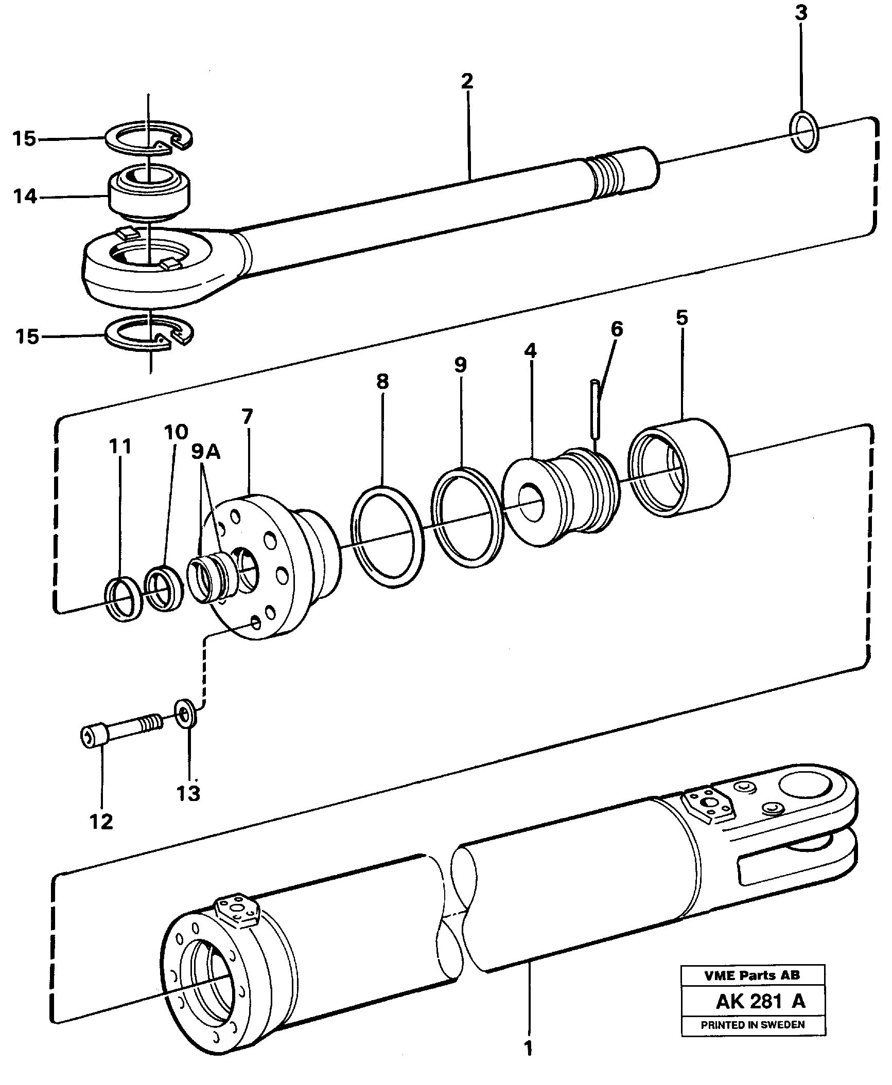 Oil Tap VOE11005404 VOLVO