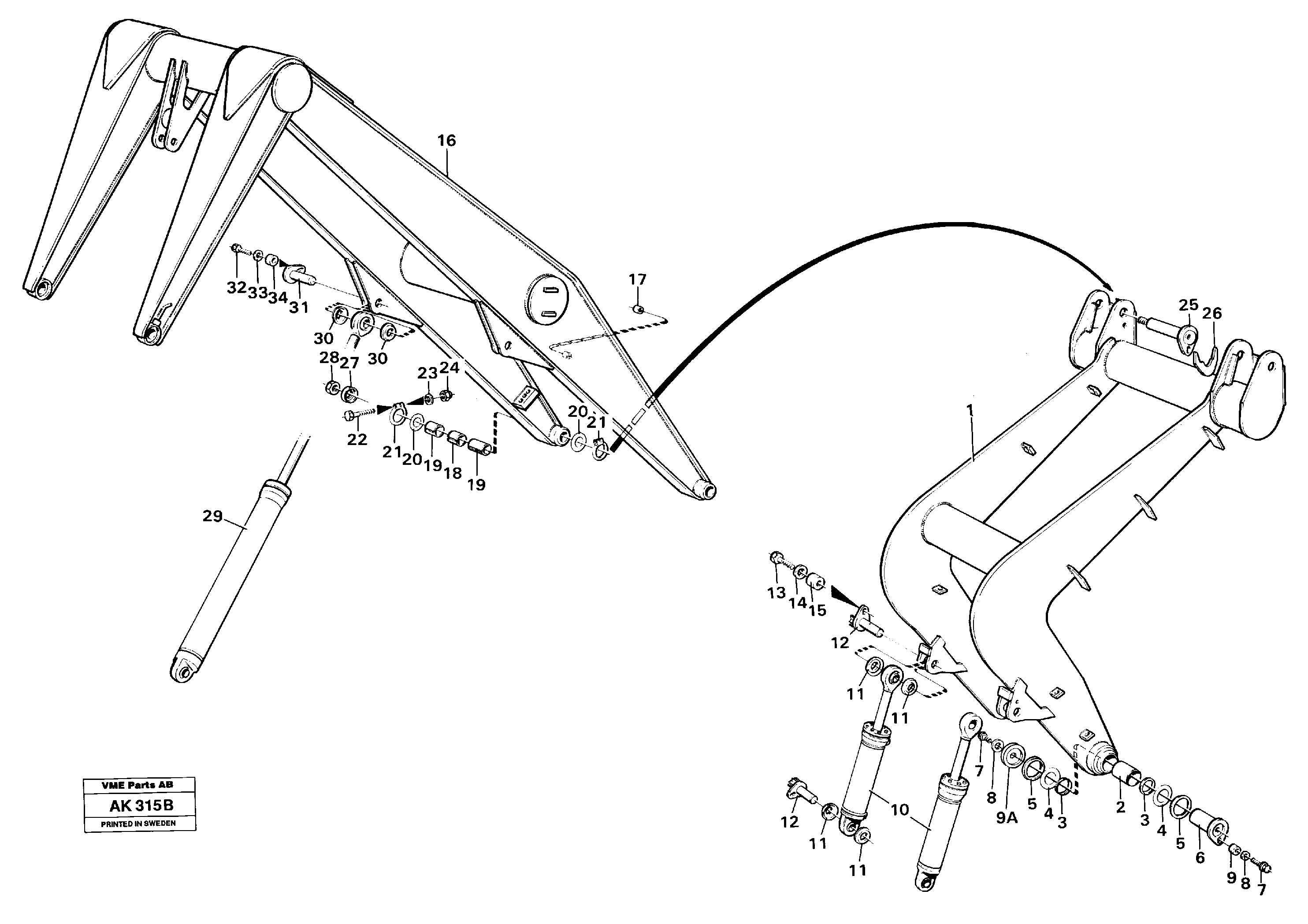 Fuel Hoses VOE11106655 VOLVO