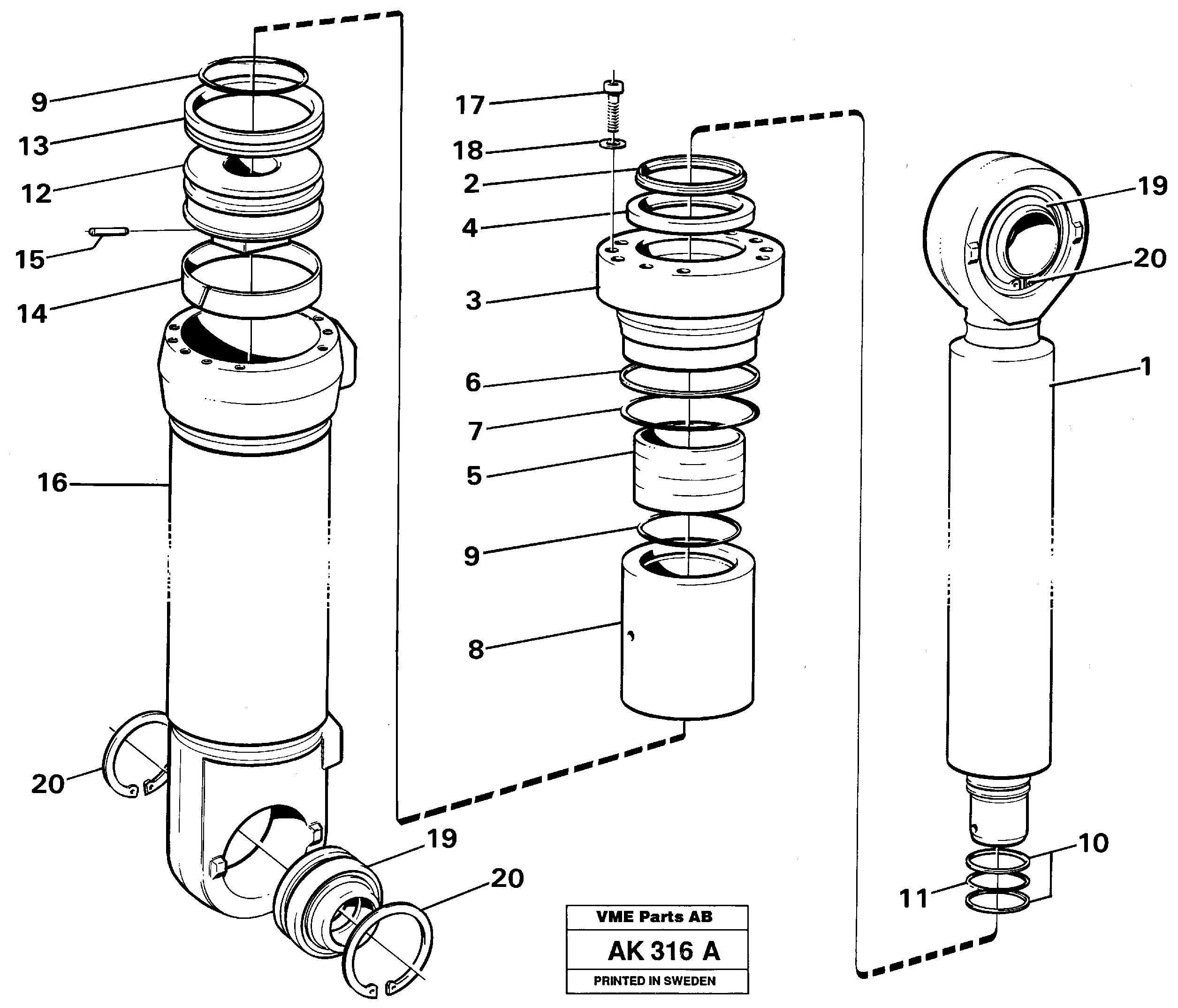 Crankshaft Seal VOE11088192 VOLVO